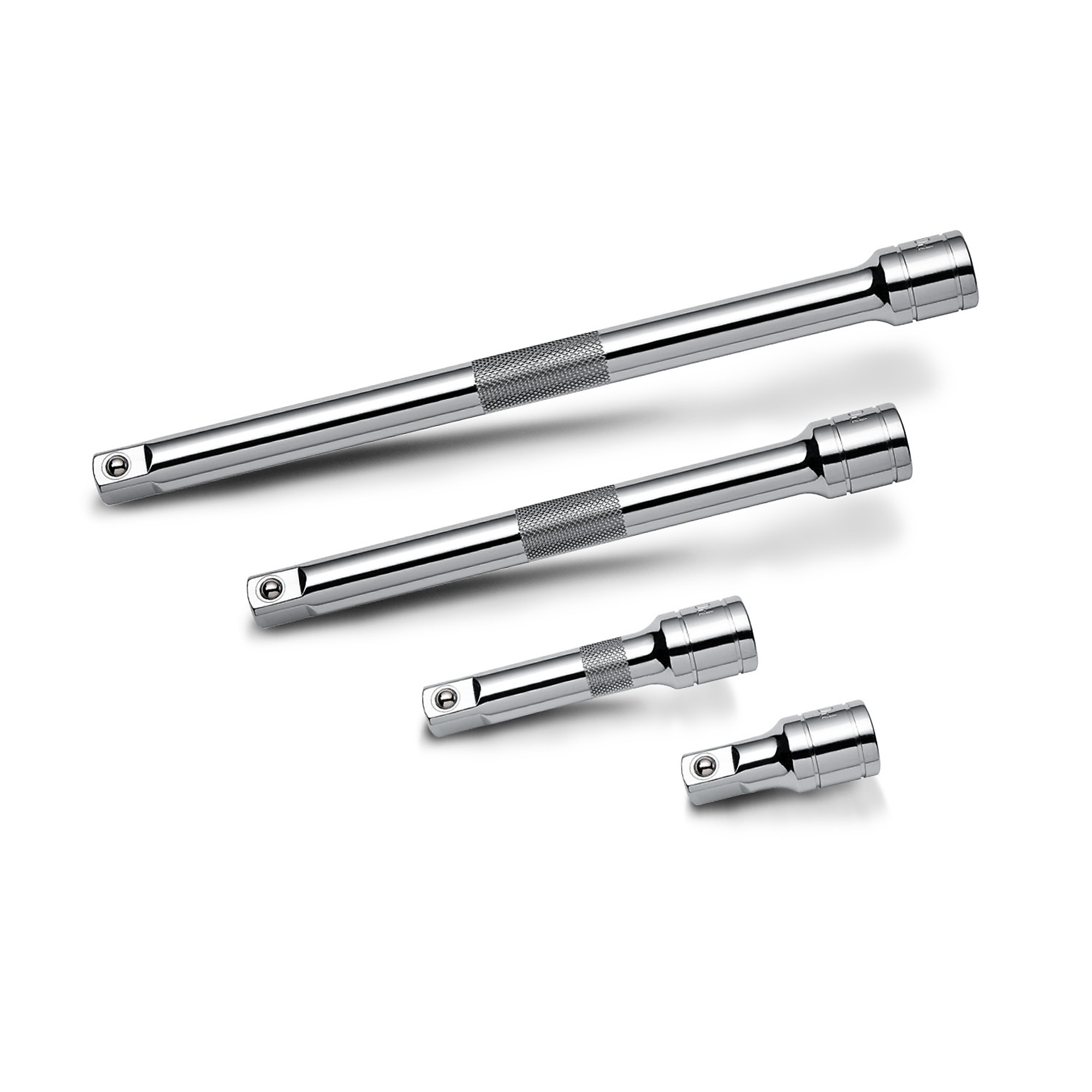 Powerbuilt, 4 Piece 3/8in. Drive Socket Extension Bar Set, Size (SAE) 3/8 in, Model# 640844