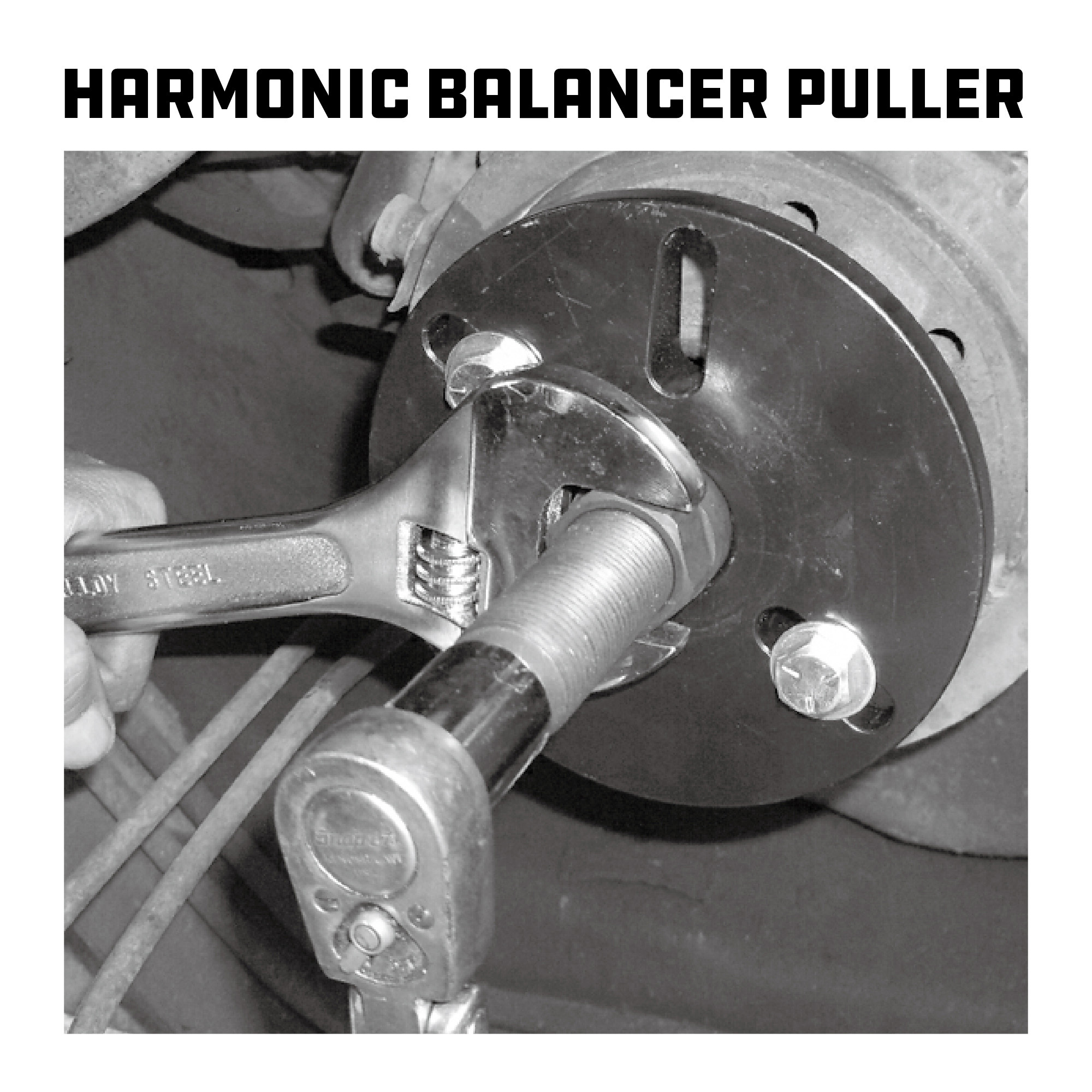 Powerbuilt, Harmonic Balancer Puller and Installer Kit, Model 648994