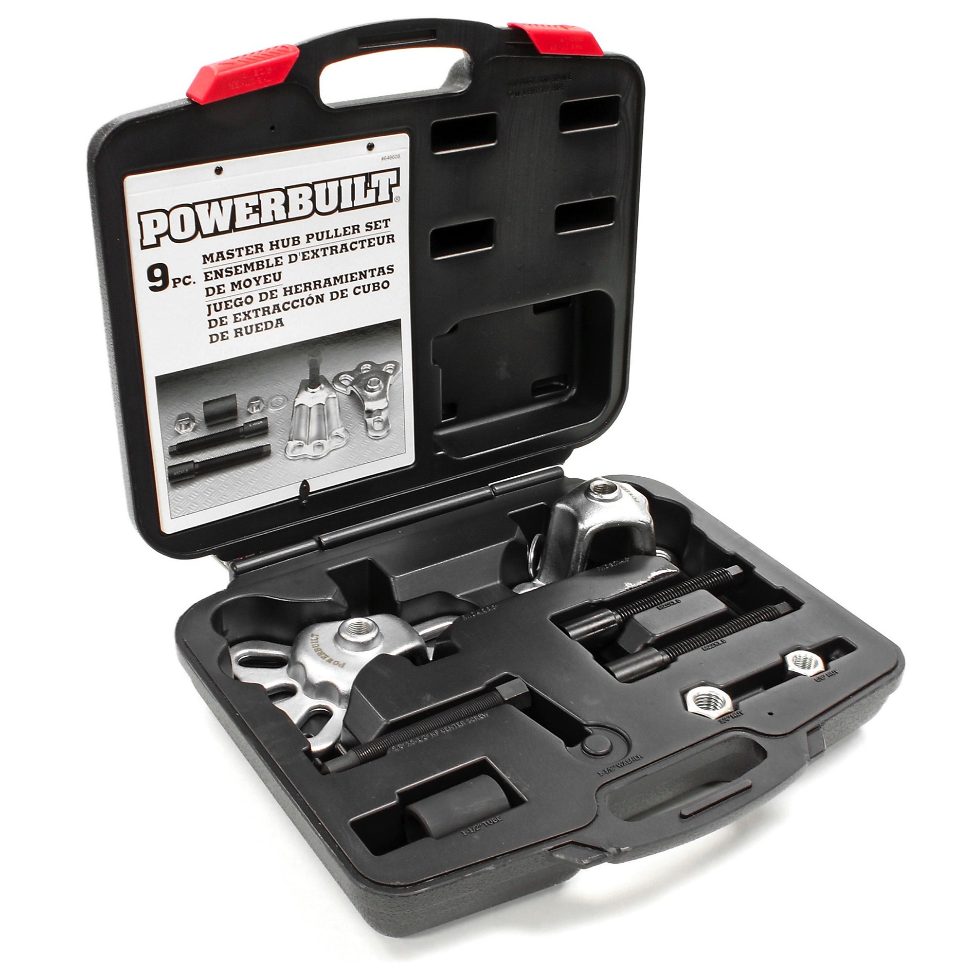 Powerbuilt, Master Hub Puller Kit, Model# 648608 | Northern Tool