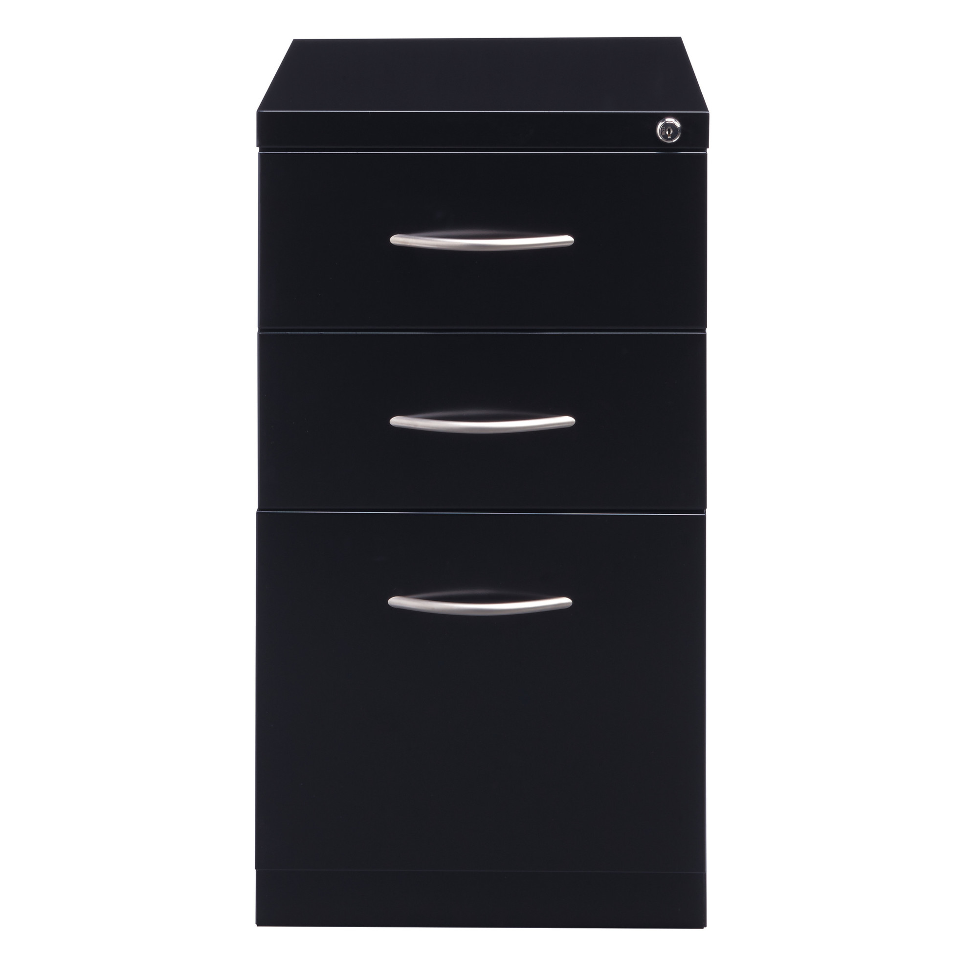 Hirsh Industries, Mobile Ped File 3 Drawer, Letter Width, Width