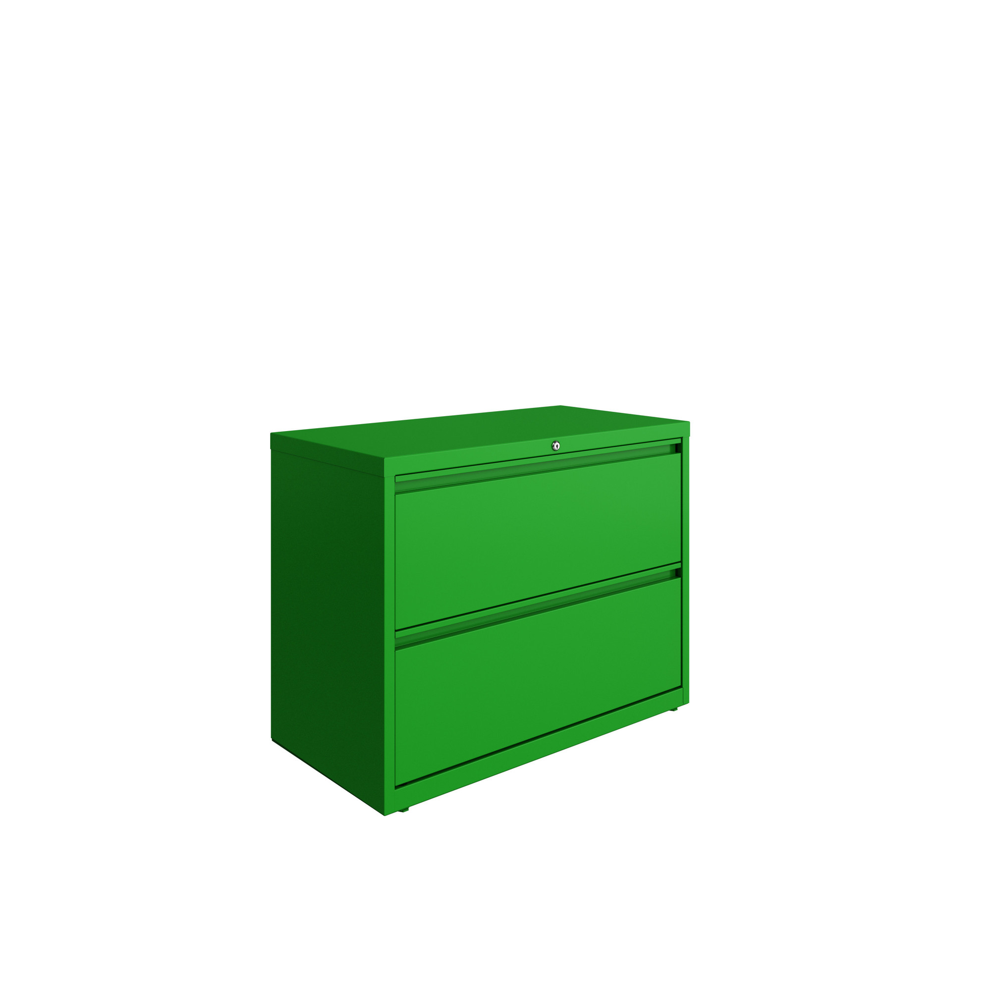Hirsh Industries, 2 Drawer Lateral File Width 36 in, Depth 18.