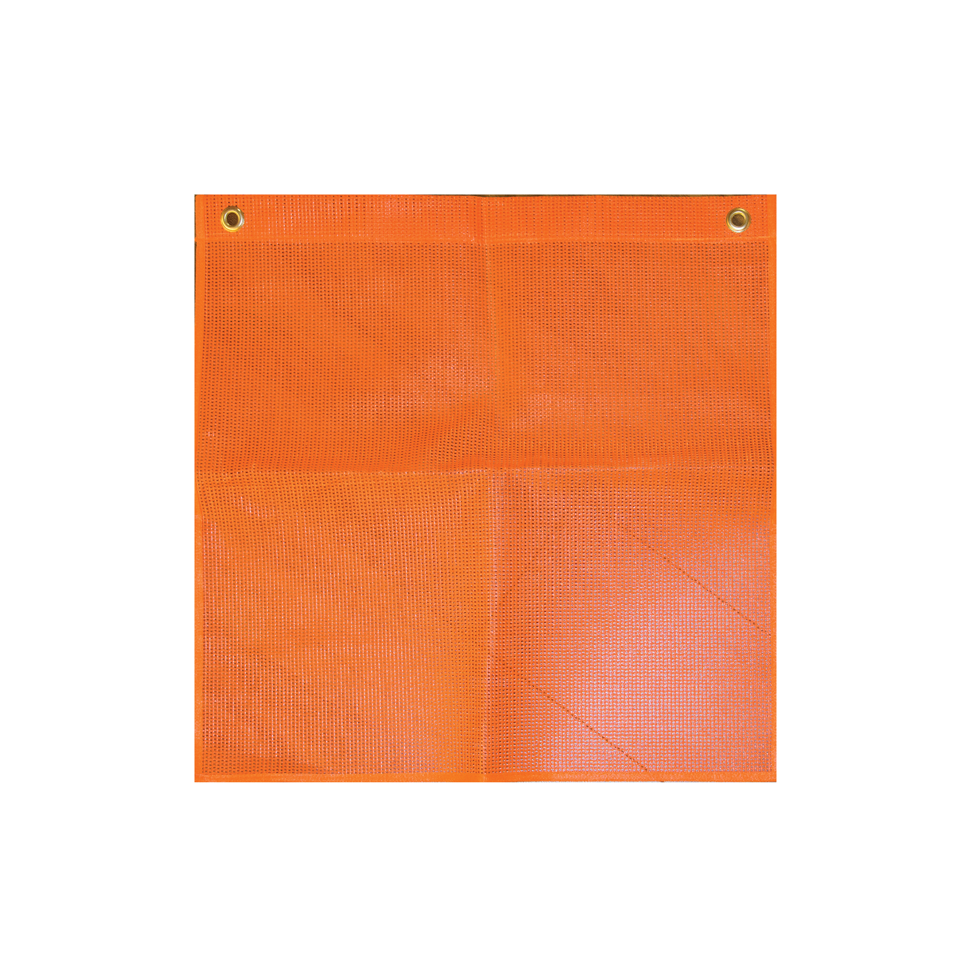 Erickson, 18in.x20ft. Fluorescent Red Mesh Flag w/ Grommets, Material Mesh, Model# 05303
