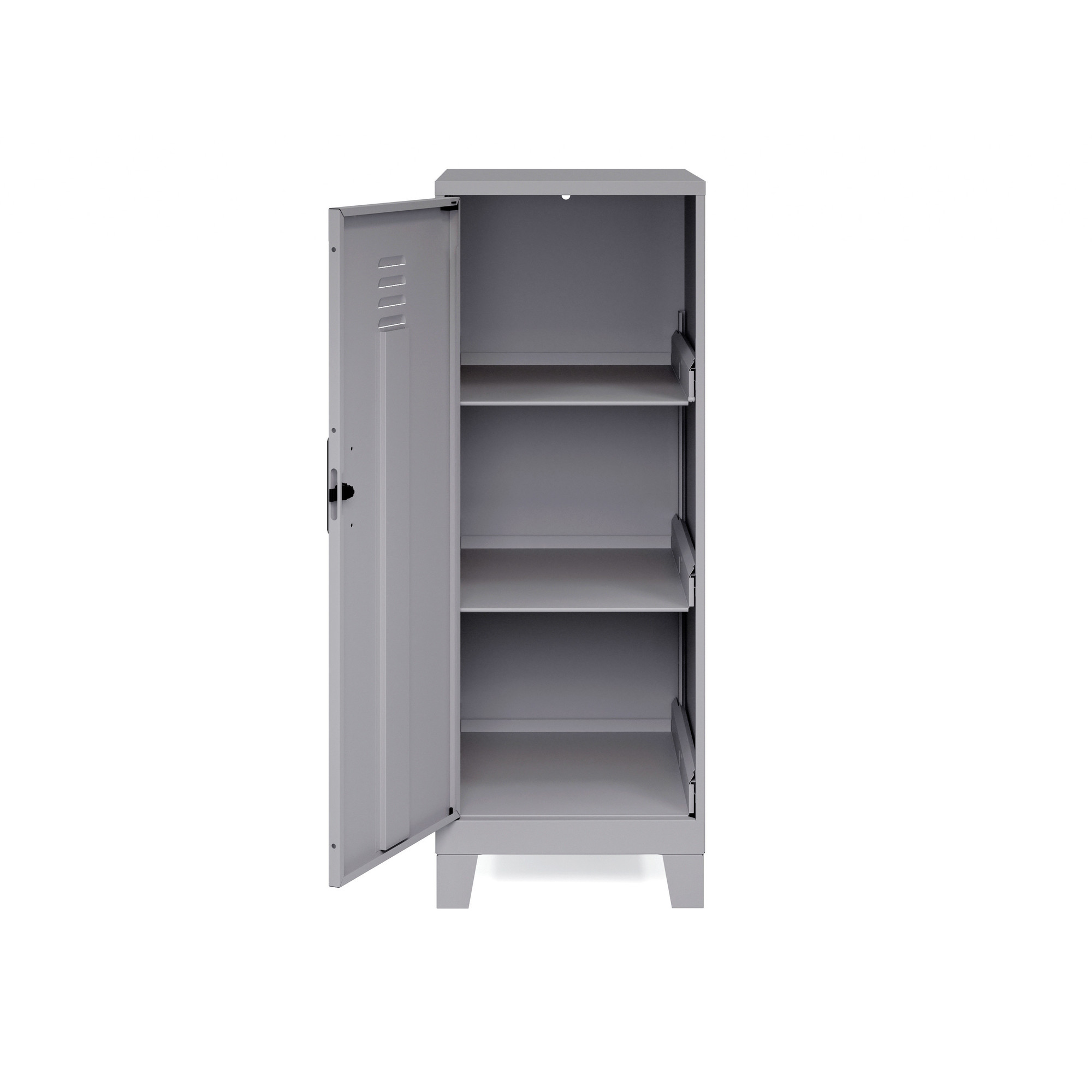 Hirsh Industries, 3 Shelf Storage Locker Height 38.5 in, Width