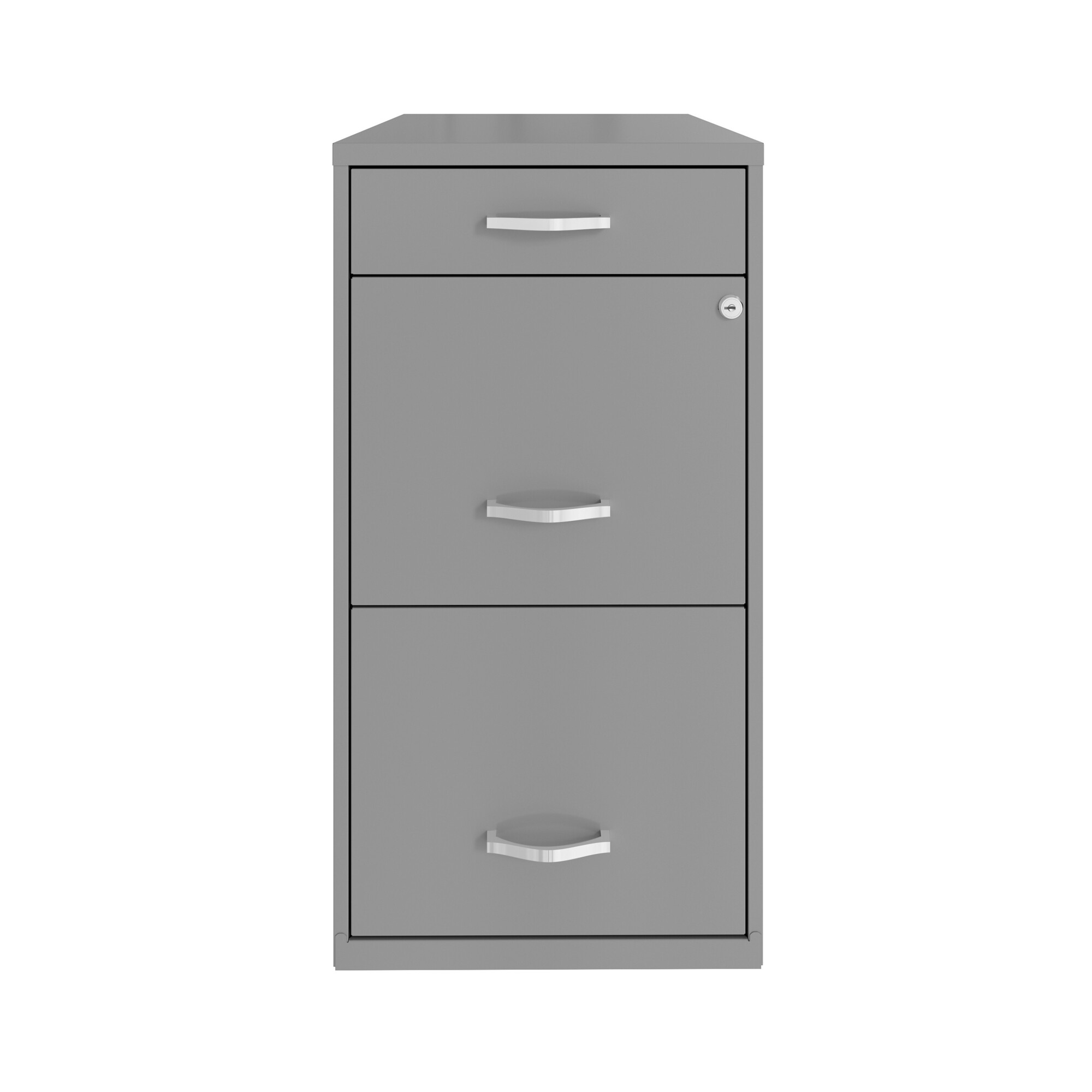 Hirsh Industries, 3 Drawer Letter Width File Pencil Drawer, Width 14.25 in, Depth 18 in