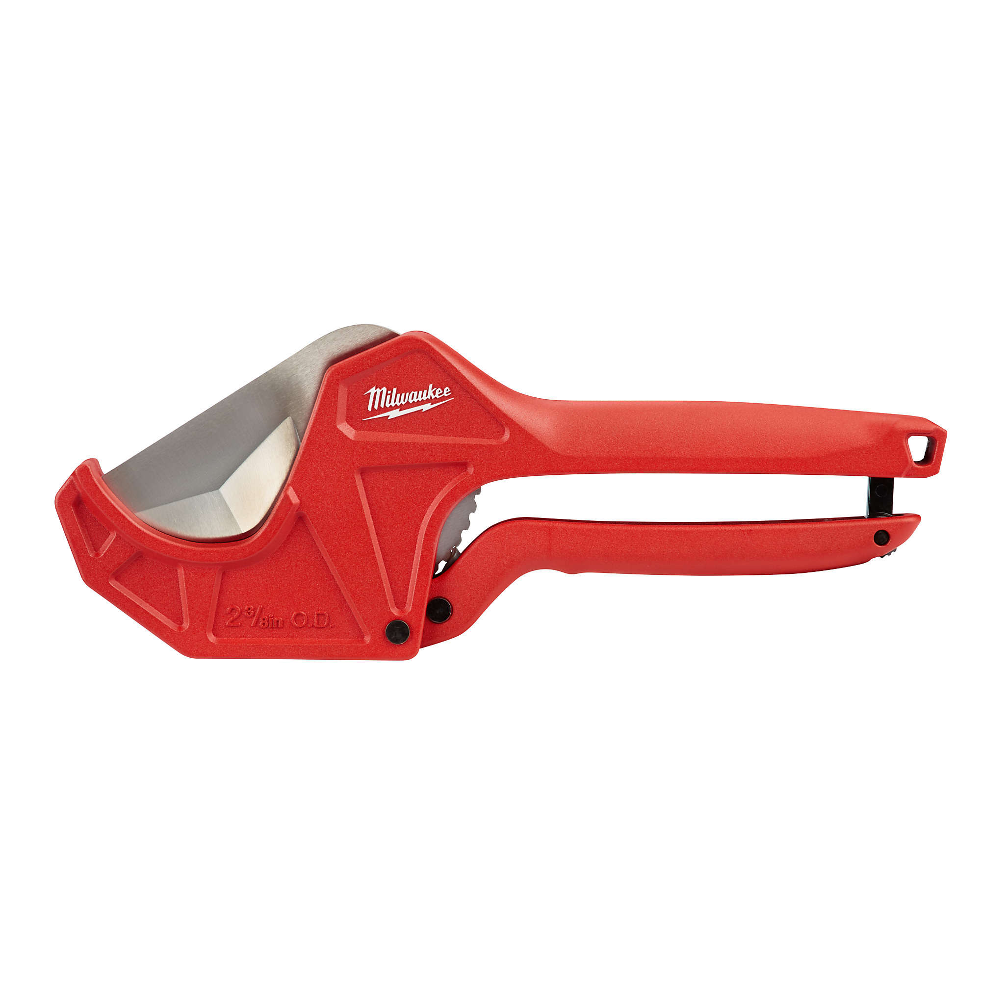 Milwaukee, 2-3/8in. Ratcheting Pipe Cutter, Max. Diameter 2.38 in, Blade Material Stainless Steel, Length 14 in, Model# 48-22-4215