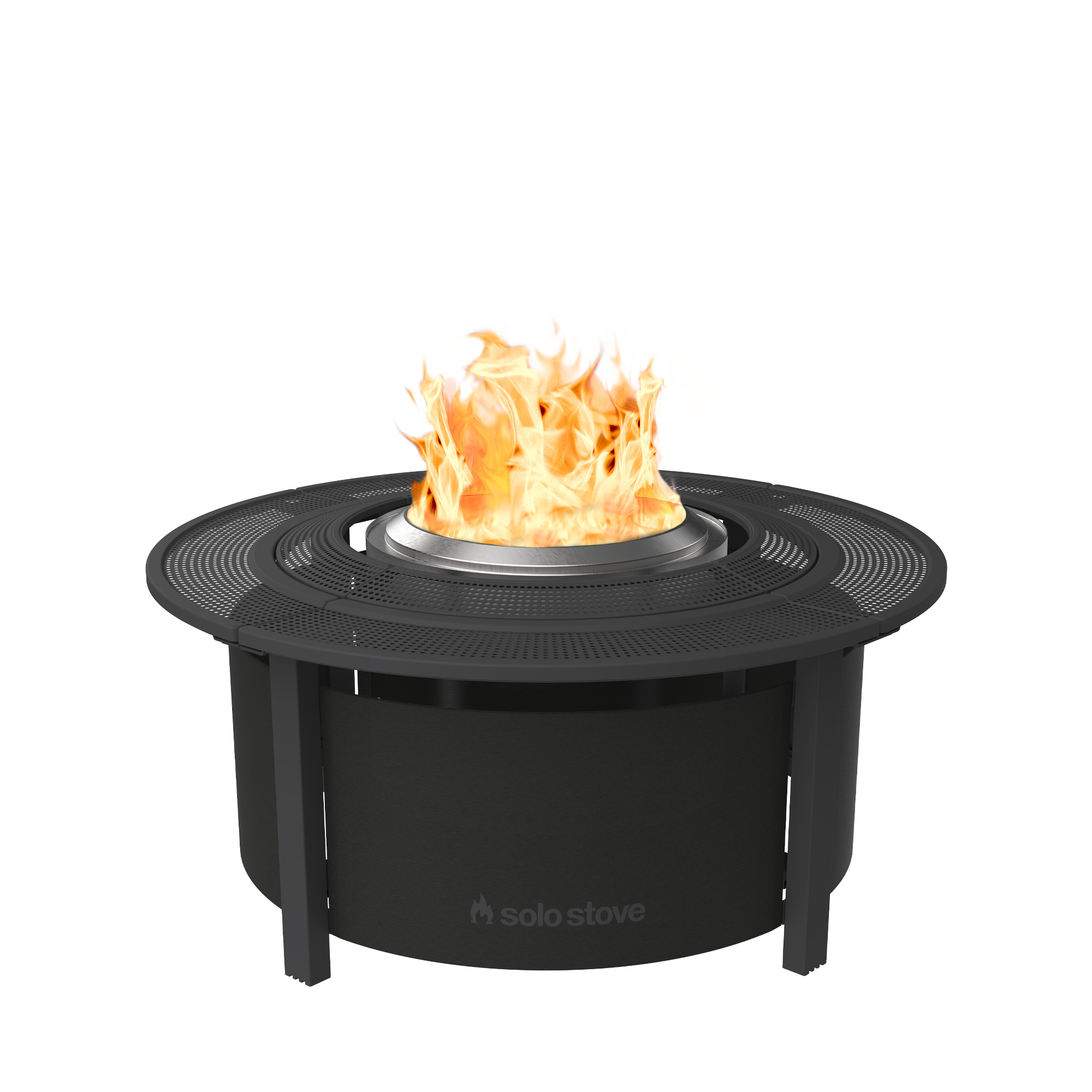 Solo Stove Fire Pit Surround - Steel, 360° Protection, Model# FPSURROUND-SM