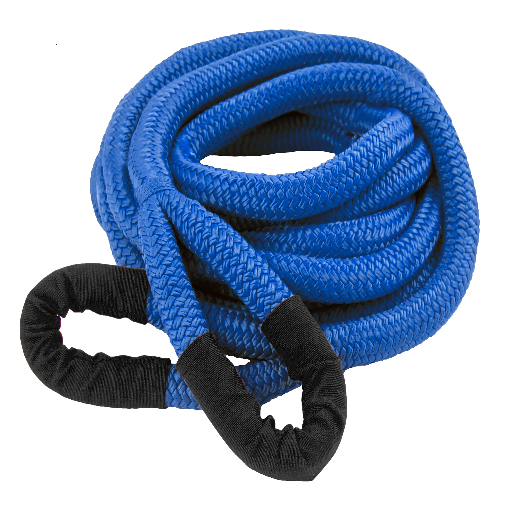 Ditch Pig, 1/2in.x20ft. Recovery Double Braided Nylon Rope-Blue, Length 240 in, Material Nylon, Model# 447051