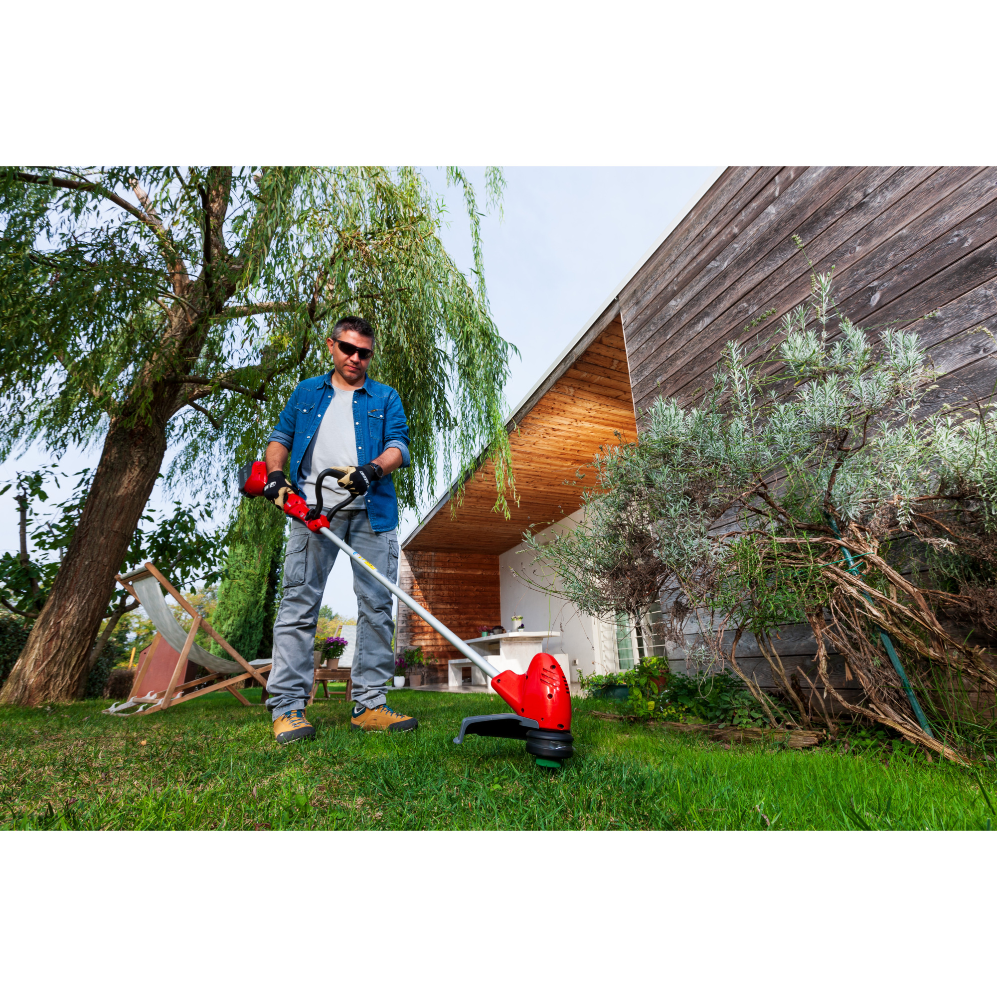 Efco, 40V Cordless String Trimmer, Tool Only, Primary Power Source