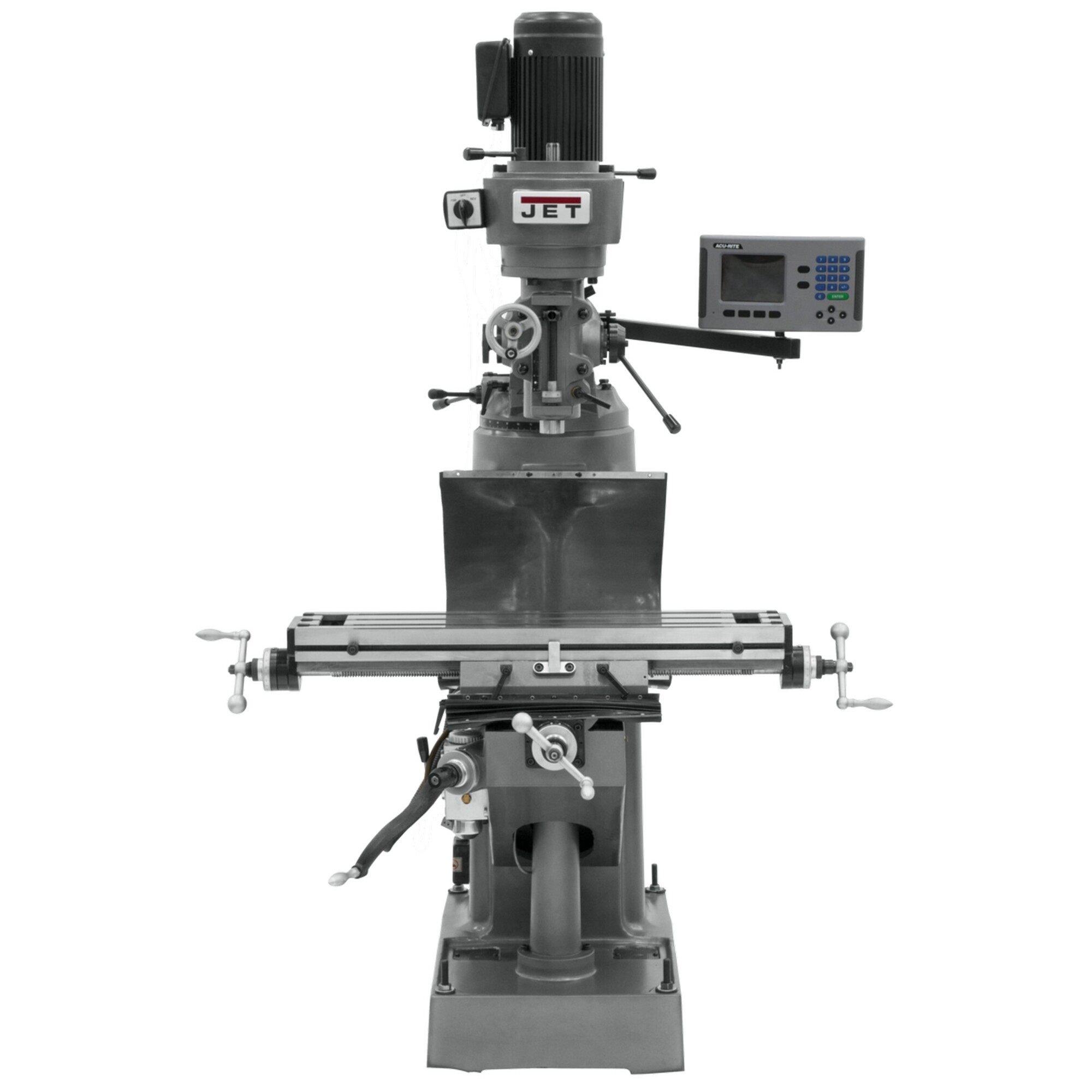 JET, Milling Machine, Horsepower 1.5 HP, Volts 230 Model# JVM-836-3 ...