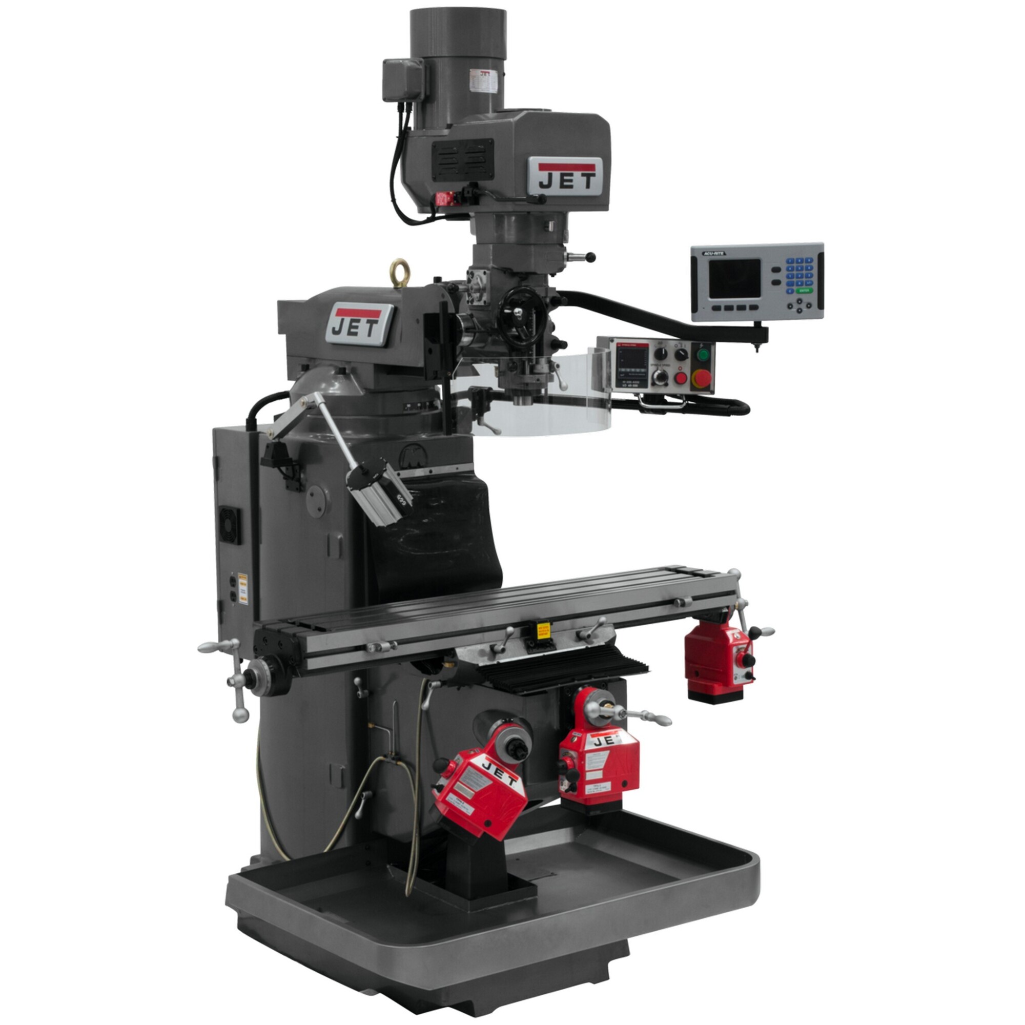 JET, Milling Machine, Horsepower 3 HP, Volts 230 Model# JTM-949EVS/230 ...