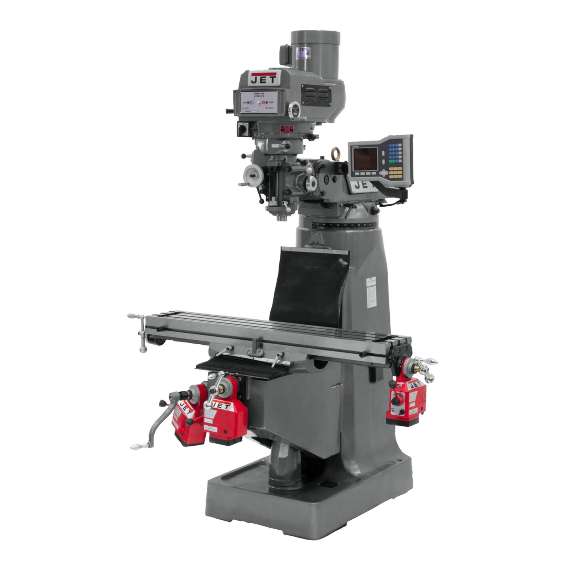 JET, Milling Machine, Horsepower 3 HP, Volts Multi, Model# JTM-4VS-1