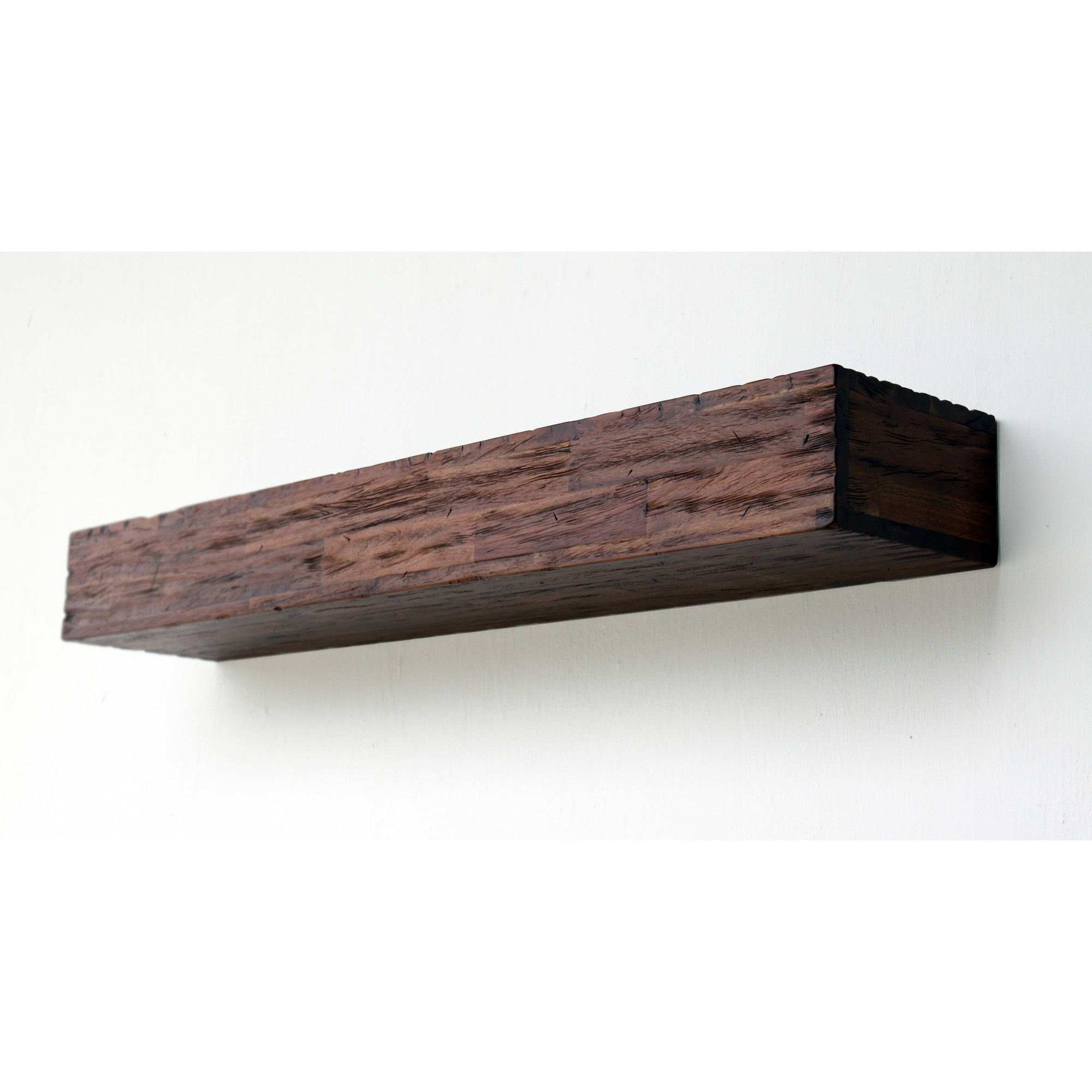 Merry Products, 48” Distressed Floating Shelves (2 Pcs), Width 5.8 in, Depth 48 in, Material Wood, Model# SLF0290115000