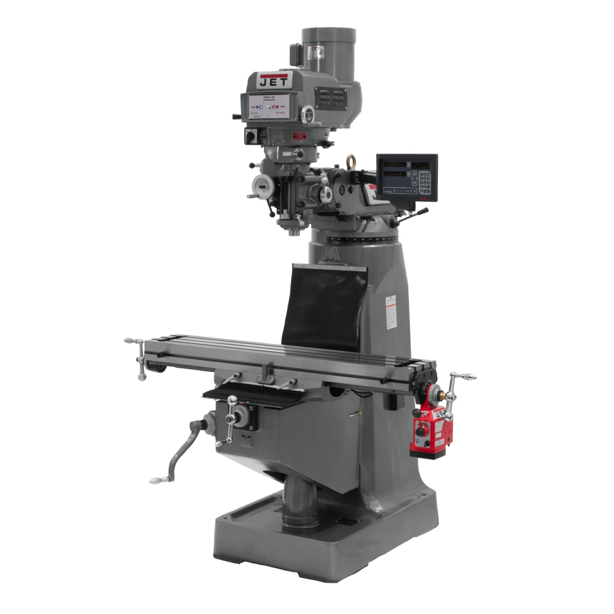 JET, Milling Machine, Horsepower 3 HP, Volts Multi, Model# JTM-4VS-1