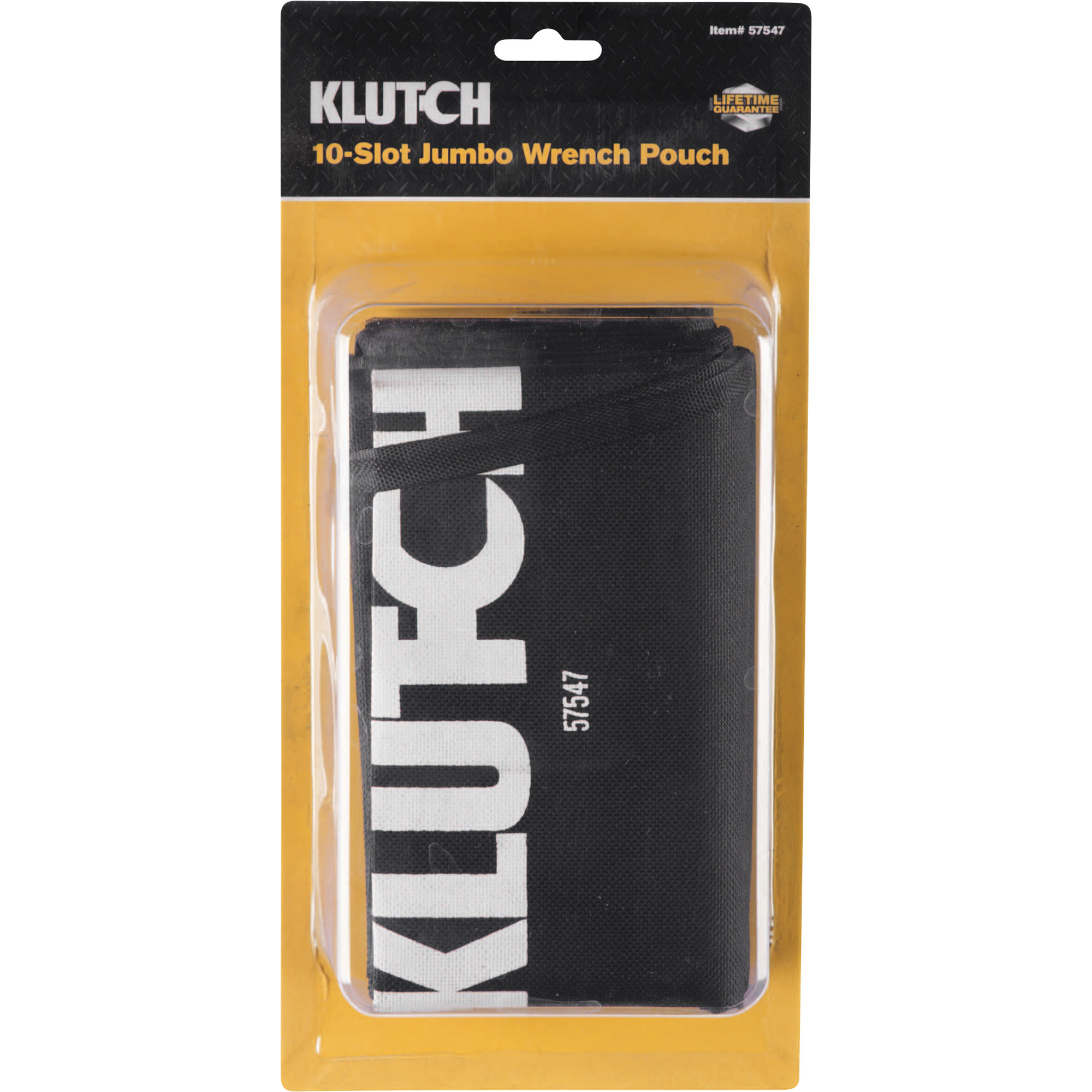 Klutch 10Slot Jumbo Wrench Pouch Northern Tool