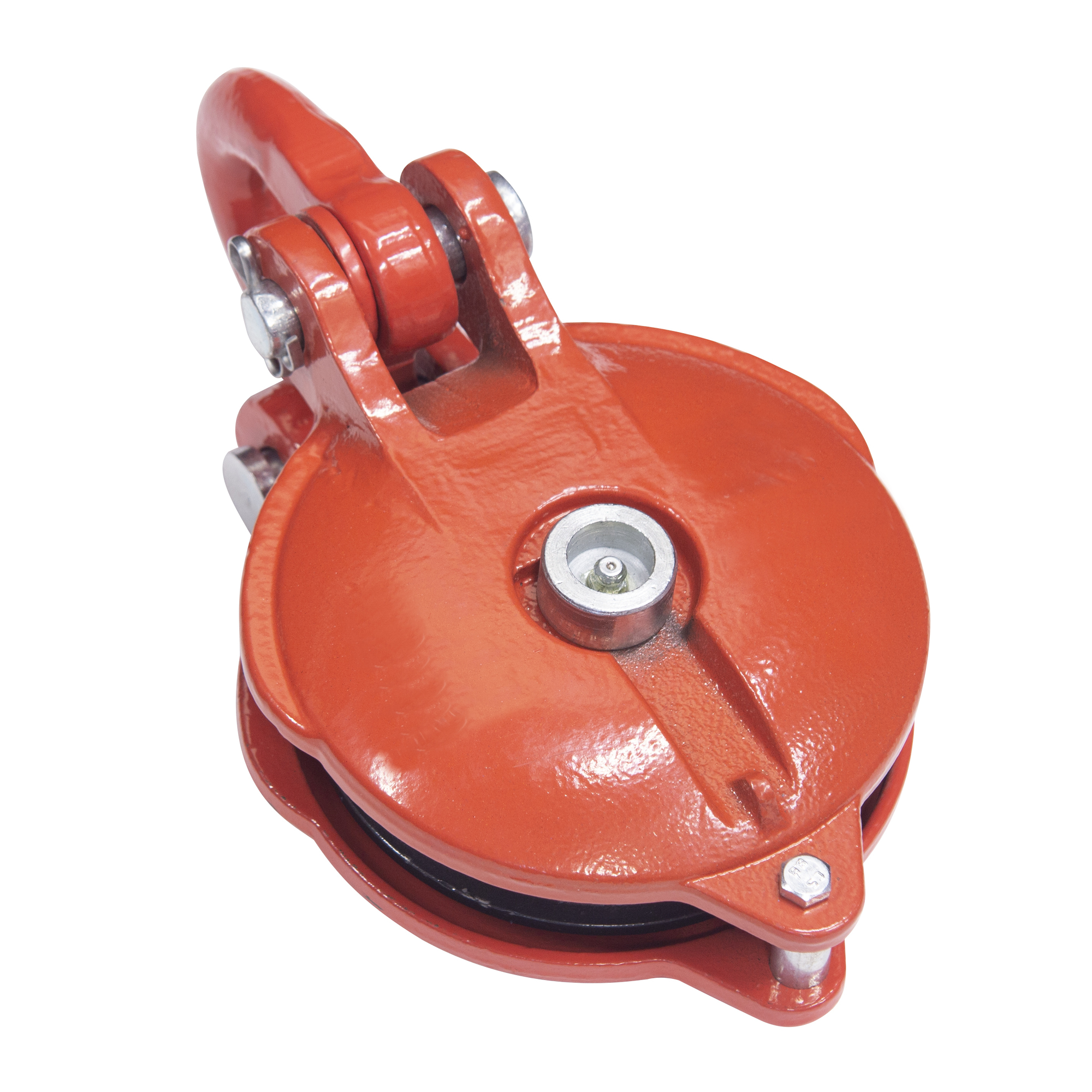 KingChain 6in. Block Pulley, Steel, Model# 153380