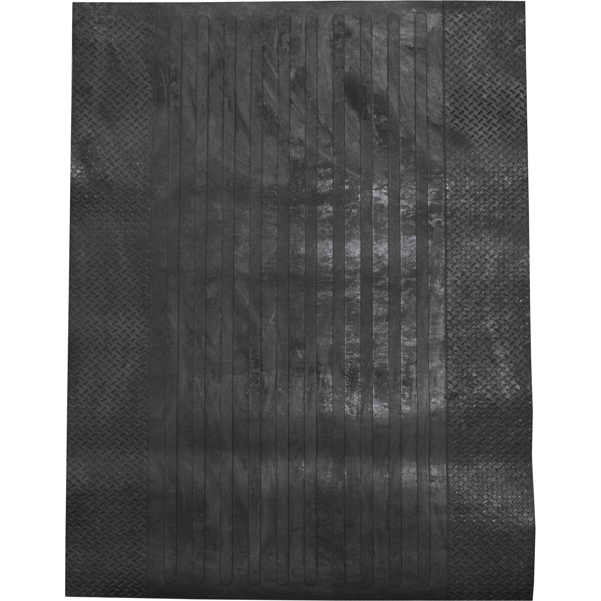 Boomerang Rubber, Universal Utility Cargo Pick Up Truck Bed Mat Liner, 7ft. Long, Primary Color Black, Model# TM405BAGGED