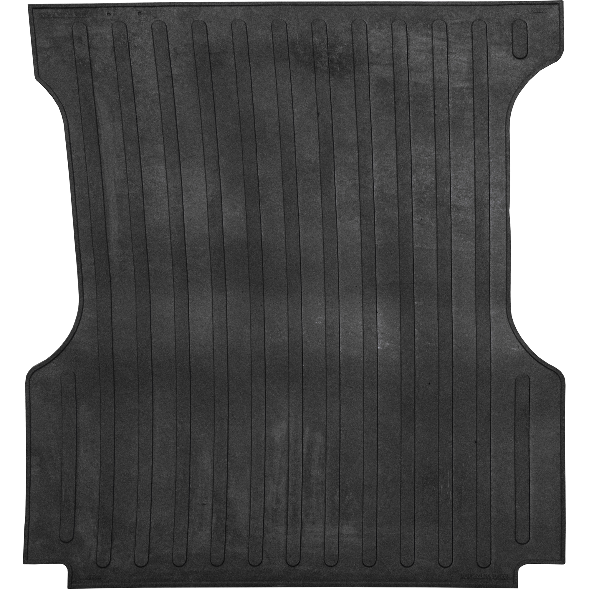 Boomerang Rubber, Chevy/GMC/Sierra 1500-3500 Year 2019+, Bed Mat, 8ft.  Long, Primary Color Black, Model# TM664BAGGED