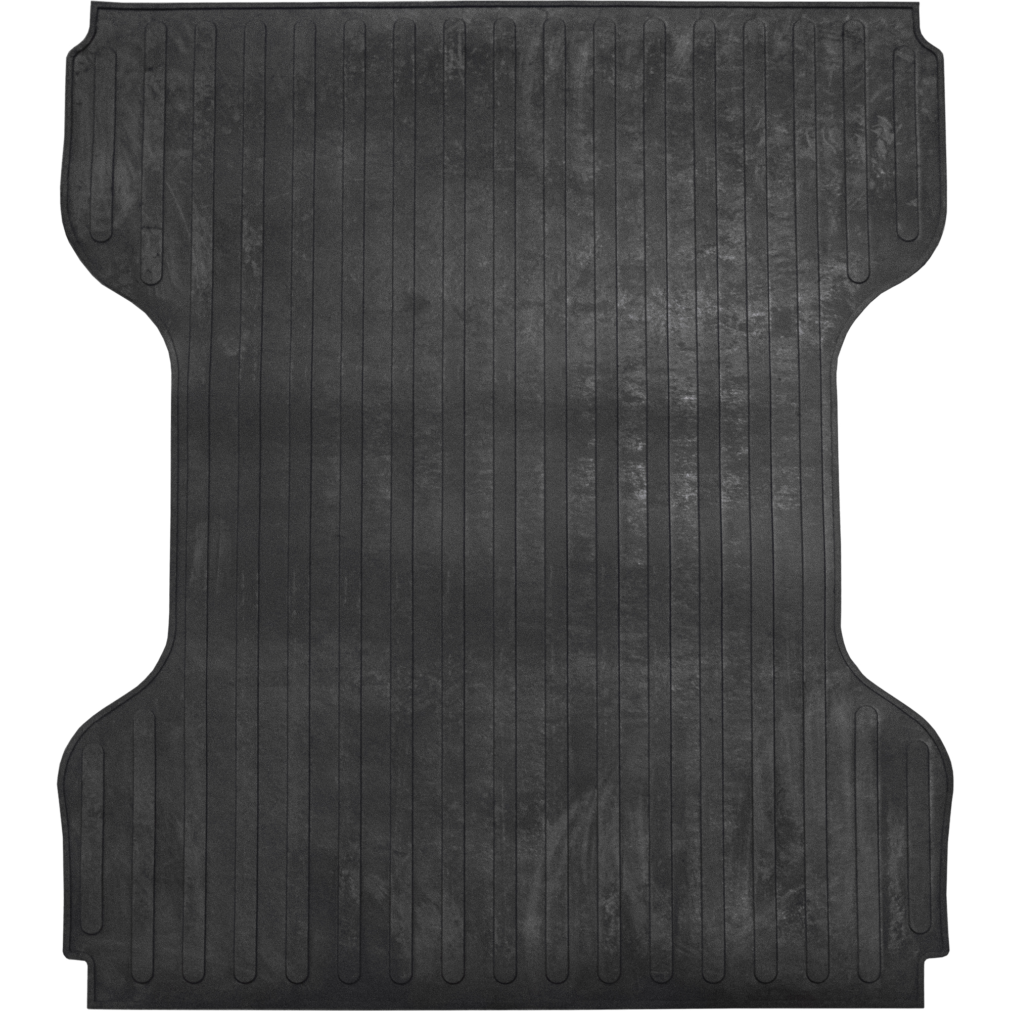 Boomerang Rubber, 5ft. Truck Bed Mat Cargo Liner Toyota Tacoma Double Cab 2005+, Primary Color Black, Model# TM617BAGGED