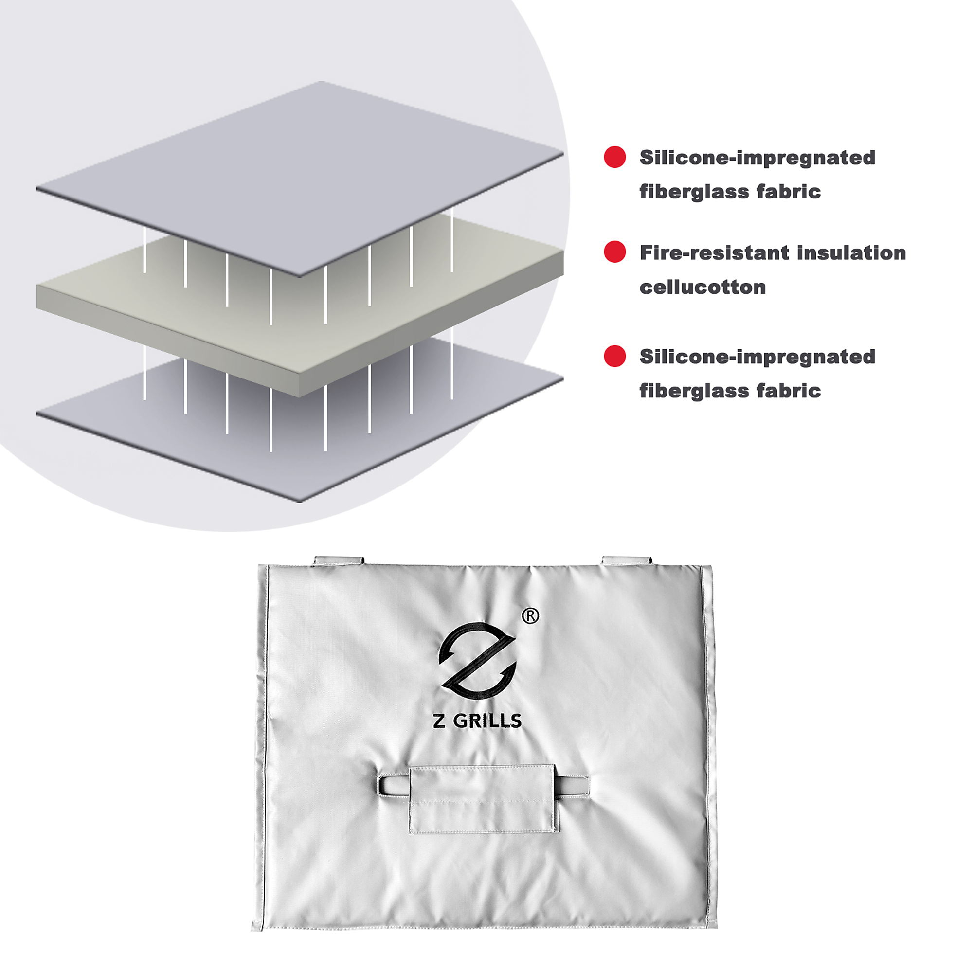 Z Grills, Thermal Insulation Blanket for 450A/B, Model ACCIBF450A