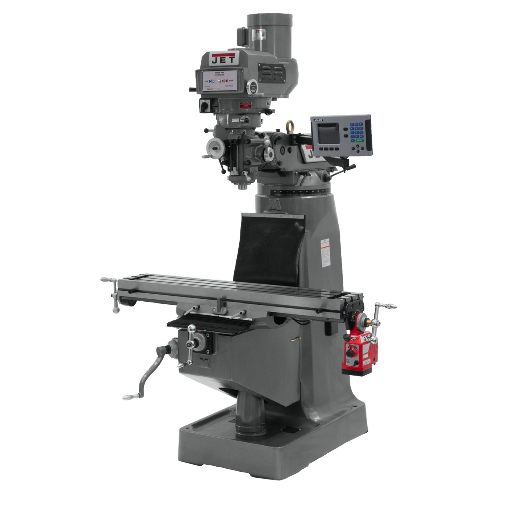 JET, Milling Machine, Horsepower 3 HP, Volts Multi, Model# JTM-4VS-1