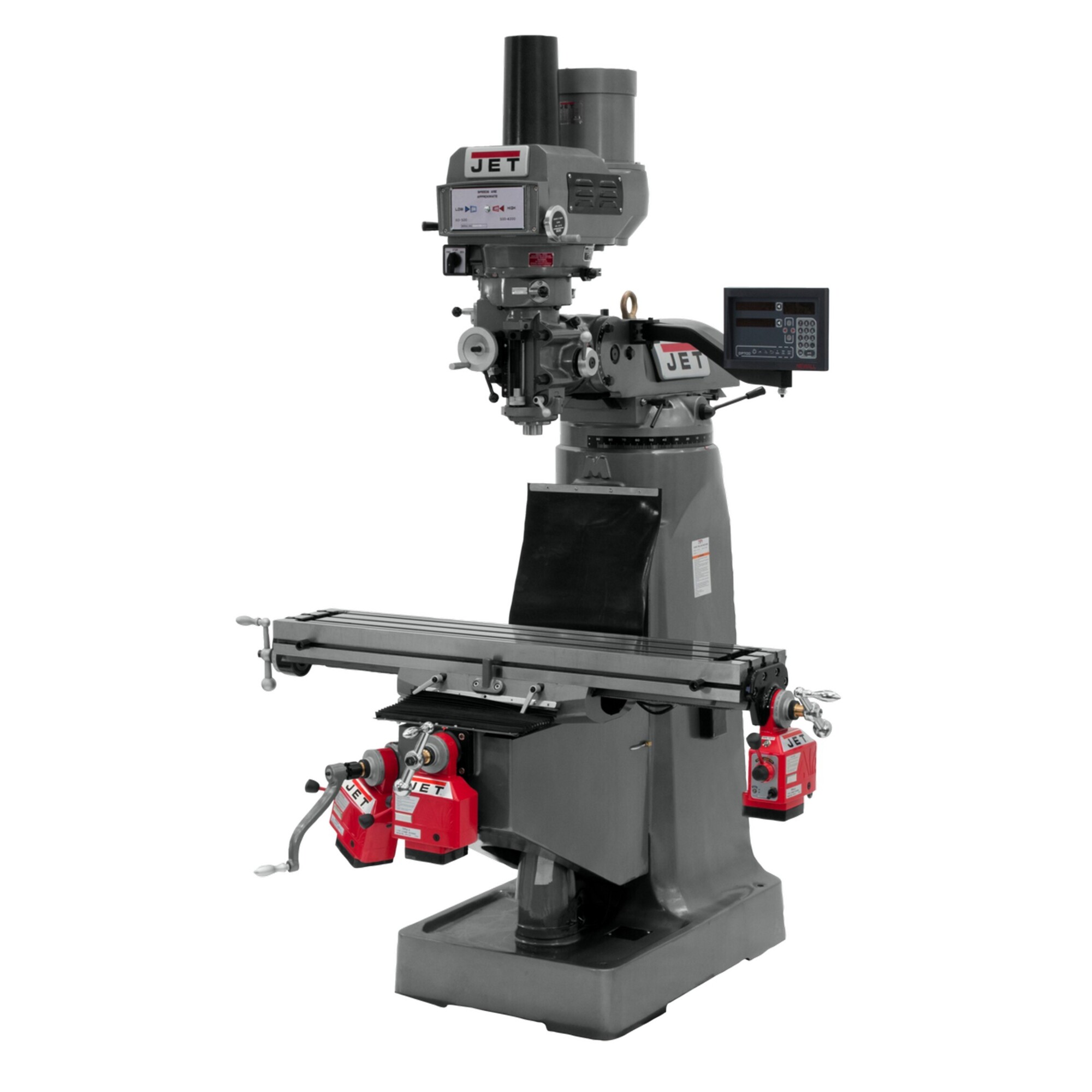 JET, Milling Machine, Horsepower 3 HP, Volts Multi, Model# JTM-4VS