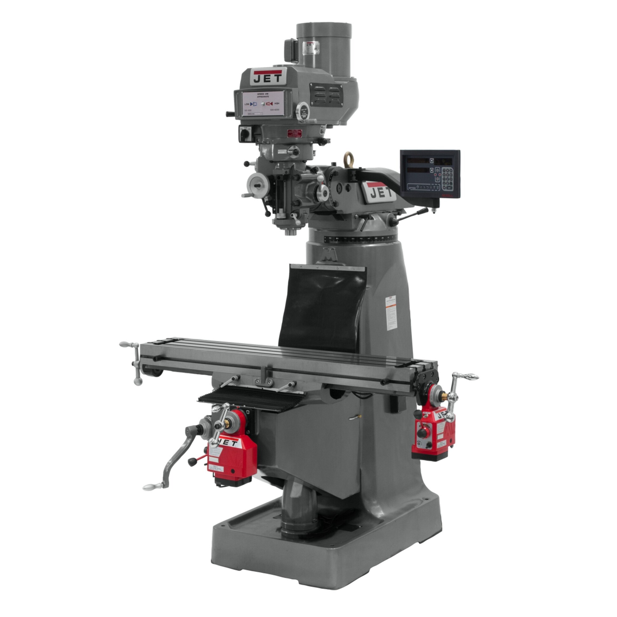 JET, Milling Machine, Horsepower 3 HP, Volts Multi, Model# JTM-4VS-1