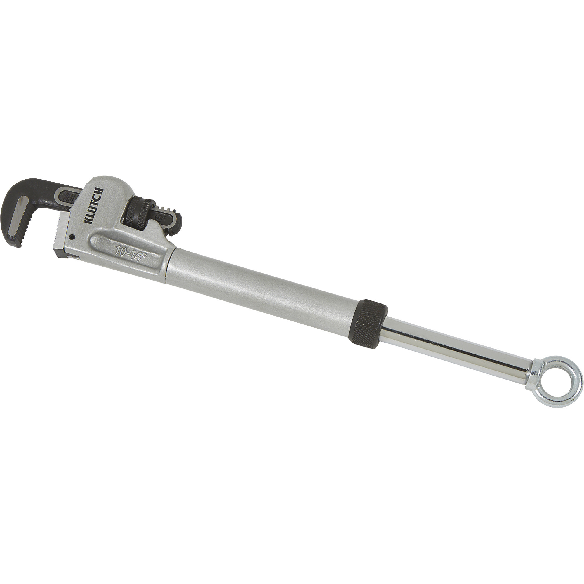 Klutch 10in.14in. Extendable Pipe Wrench Northern Tool