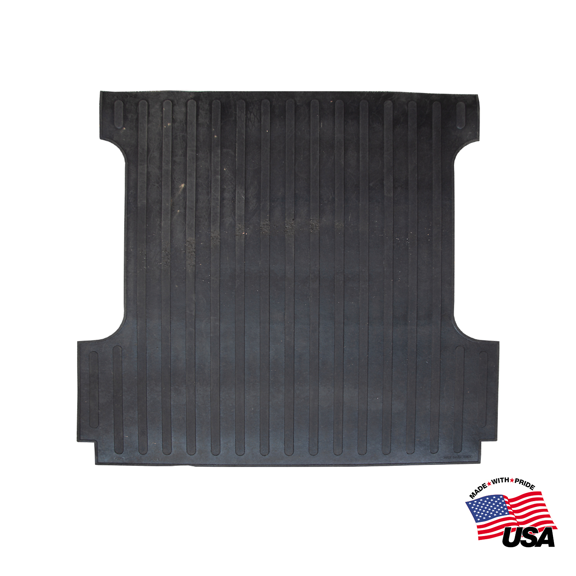 Boomerang Rubber, 5.5ft. Pickup Truck Bed Mat Cargo Liner Ford F-150 2015+, Primary Color Black, Model# TM630BAGGED