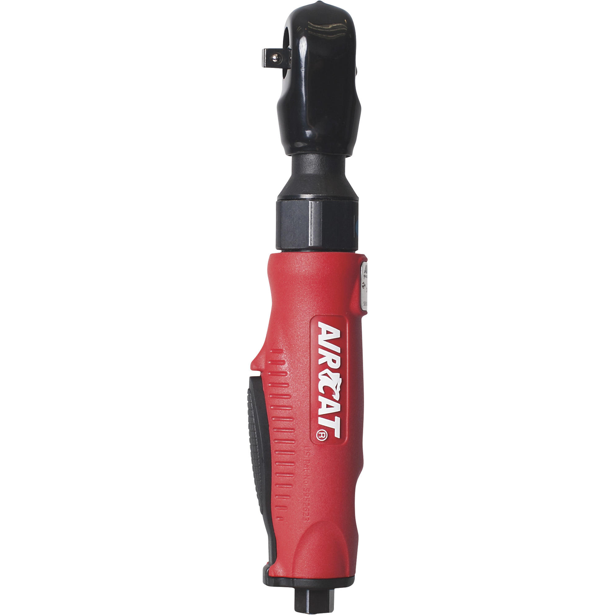 AIRCAT Composite Air Ratchet Wrench, 1/2in. Drive, 70 Ft./Lbs. Torque, 280 RPM, Model# 802-5