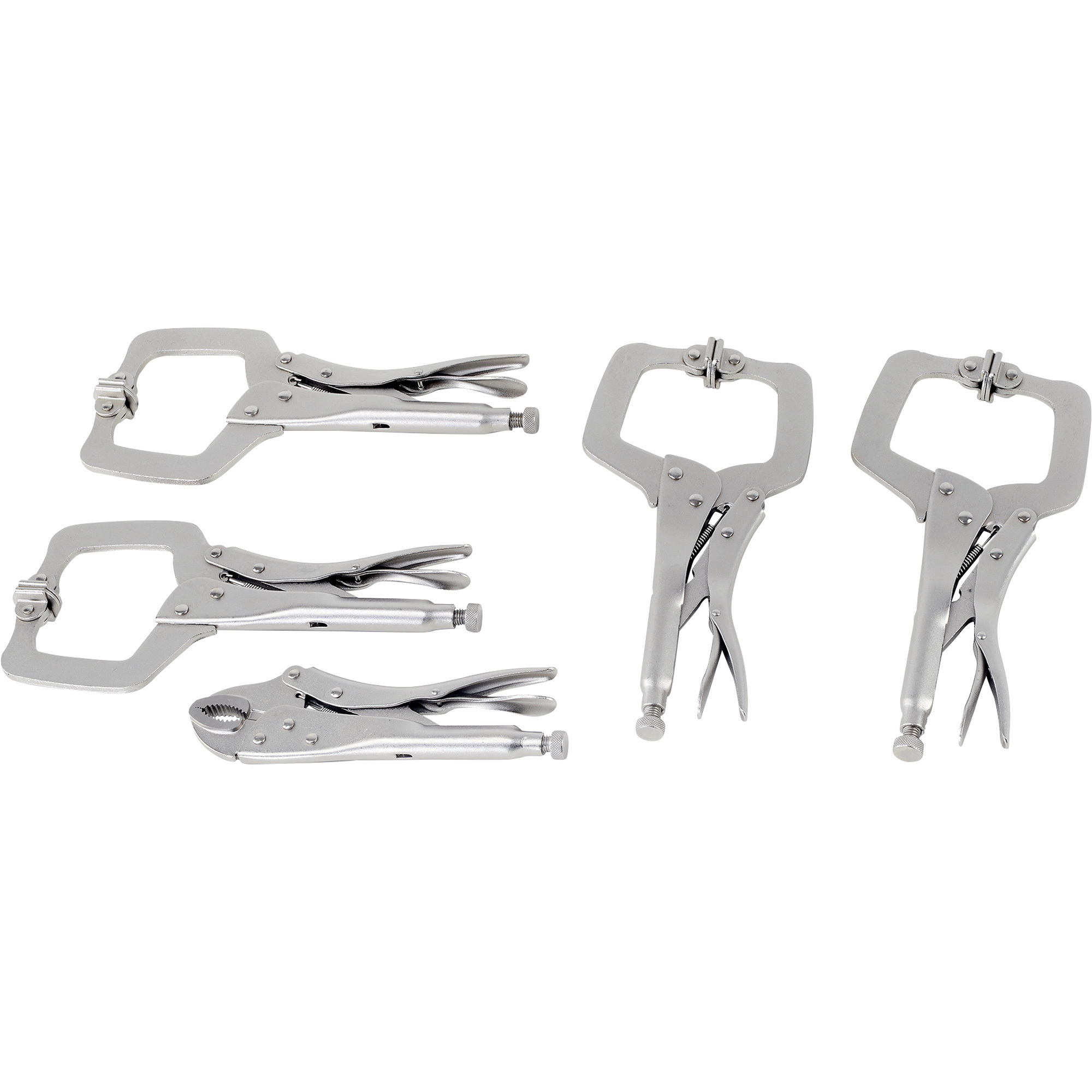 Klutch Locking Pliers Set, 5-Pc.