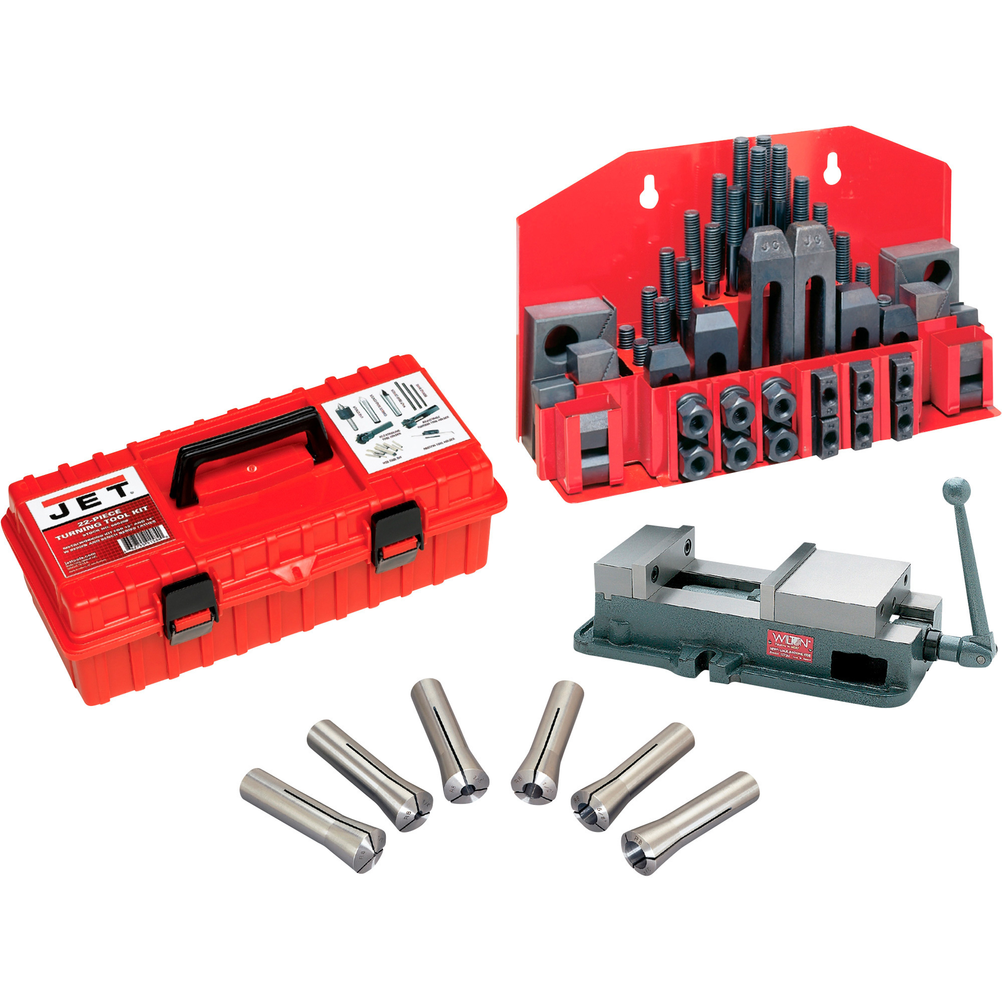 JET Milling Accessory Kit, 89 Pieces, Model# 660100KT