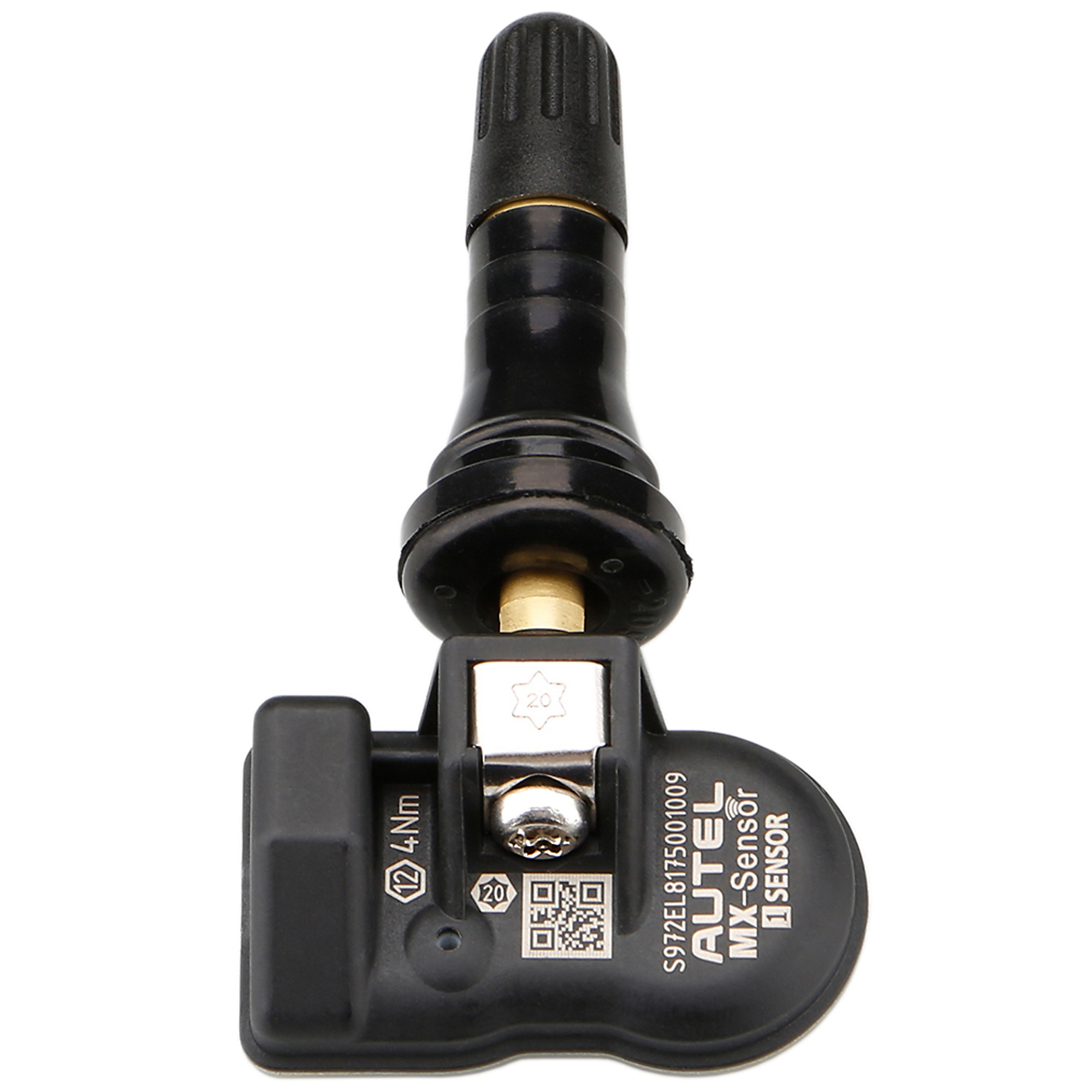 Autel MX-Sensor 1-Sensor — Programmable TPMS, 315MHz/433MHz, Rubber Screw-In Valve Stem, Model# 300020