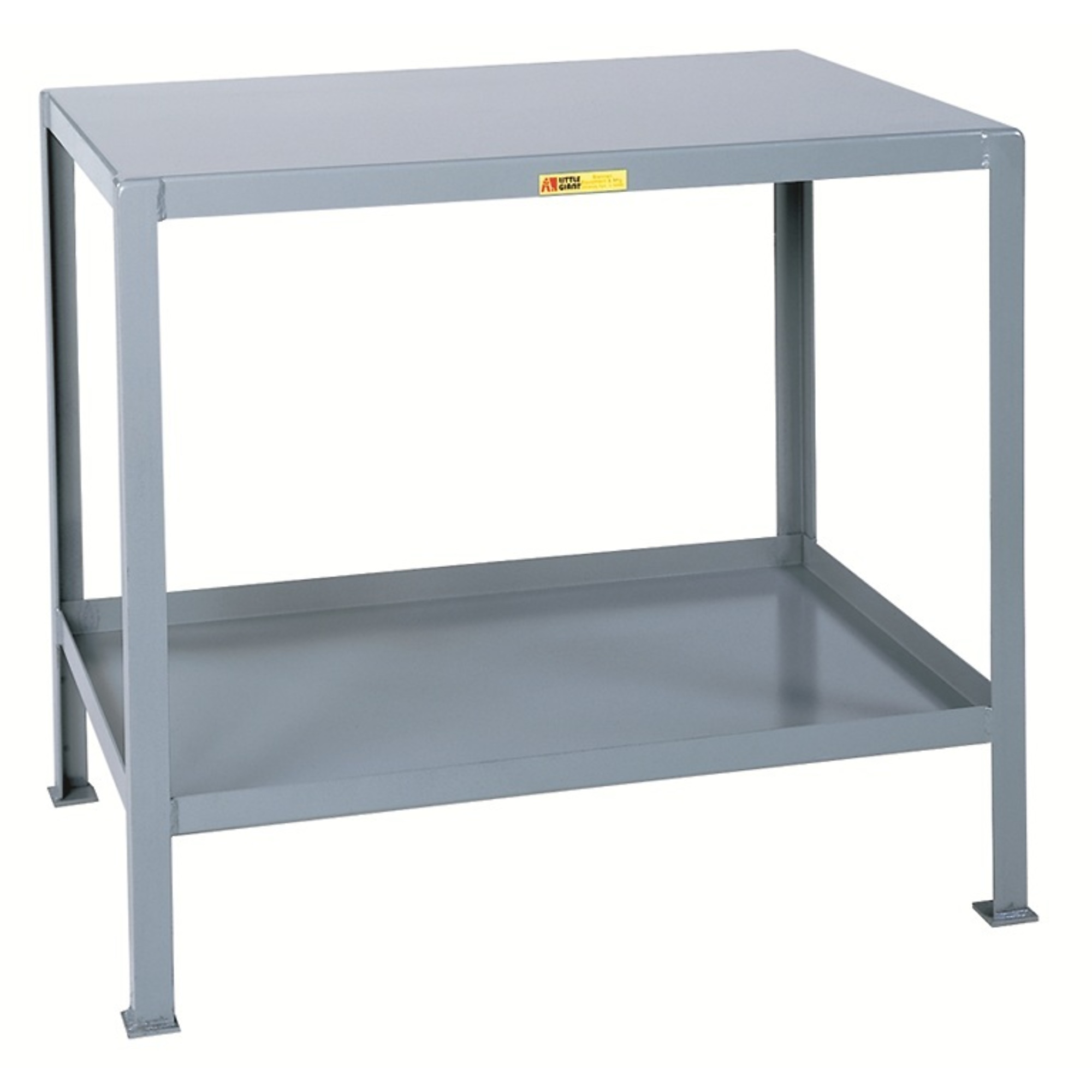 Long Machine Table Little Giant, Multi-Shelf Machine Tables, 18in.x24in., 2000 lb, Width ...
