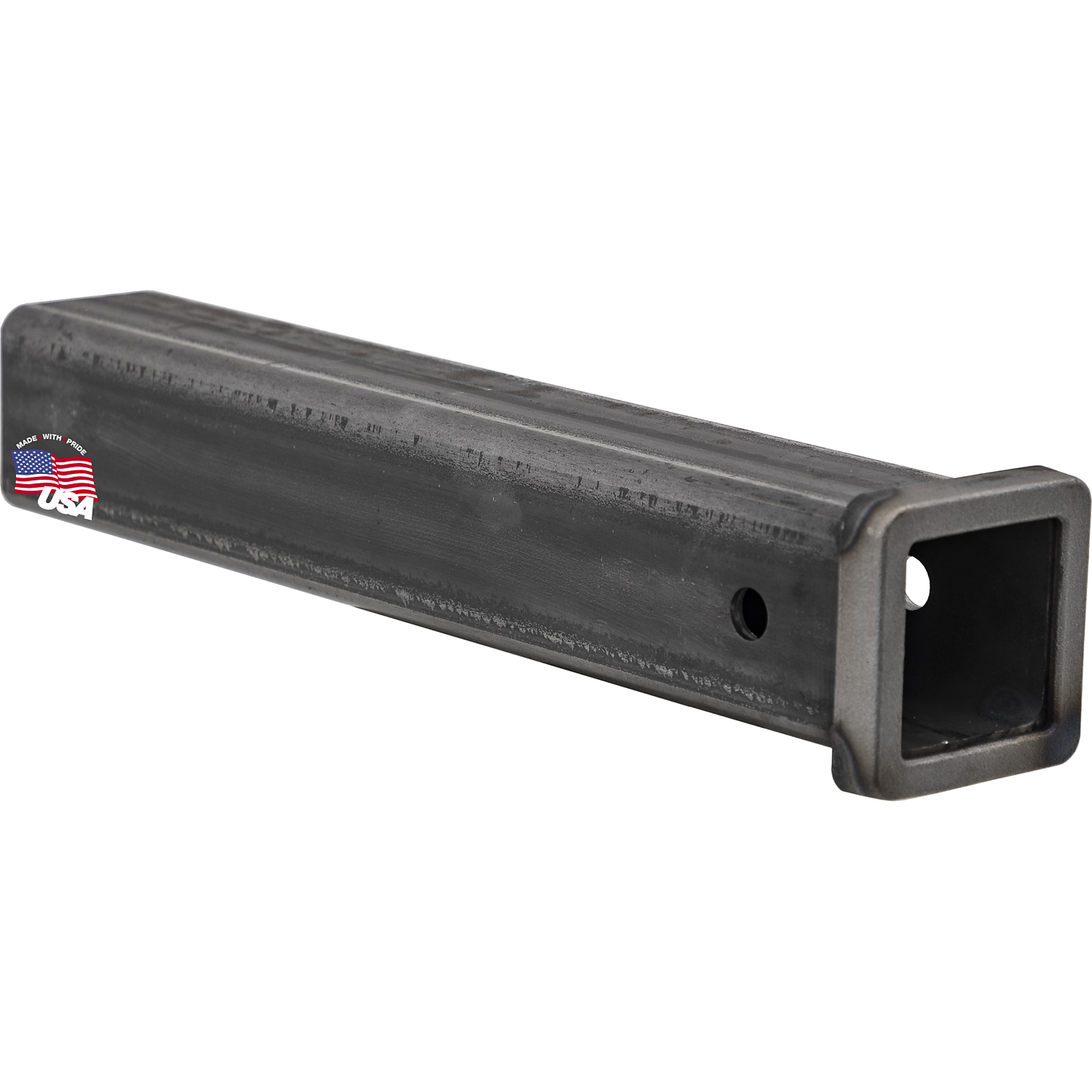 Buyers Products, 2-1/2in. Plain Receiver Tube - 18in. Shank, Model# RT255818