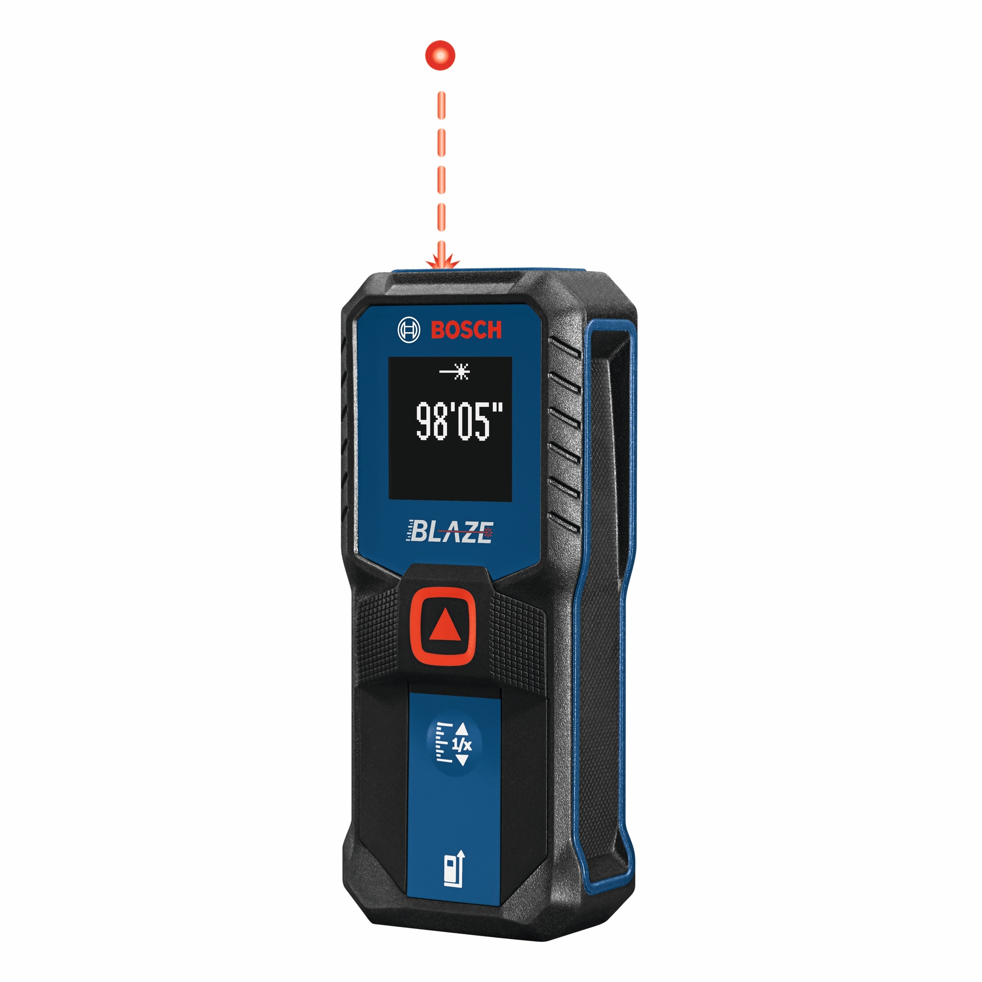 100ft. Red Beam Laser Measure, Max. Measuring Distance 100 ft, Accuracy 0.0625 in, GLM100-23 | Tool