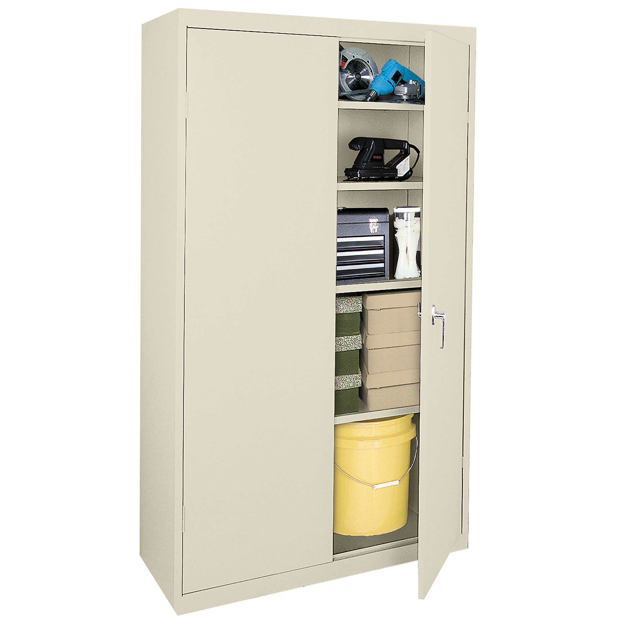 Sandusky Lee CA41362472-07 Classic Series Storage Cabinet, Putty - 36 x 24 x 72 in.