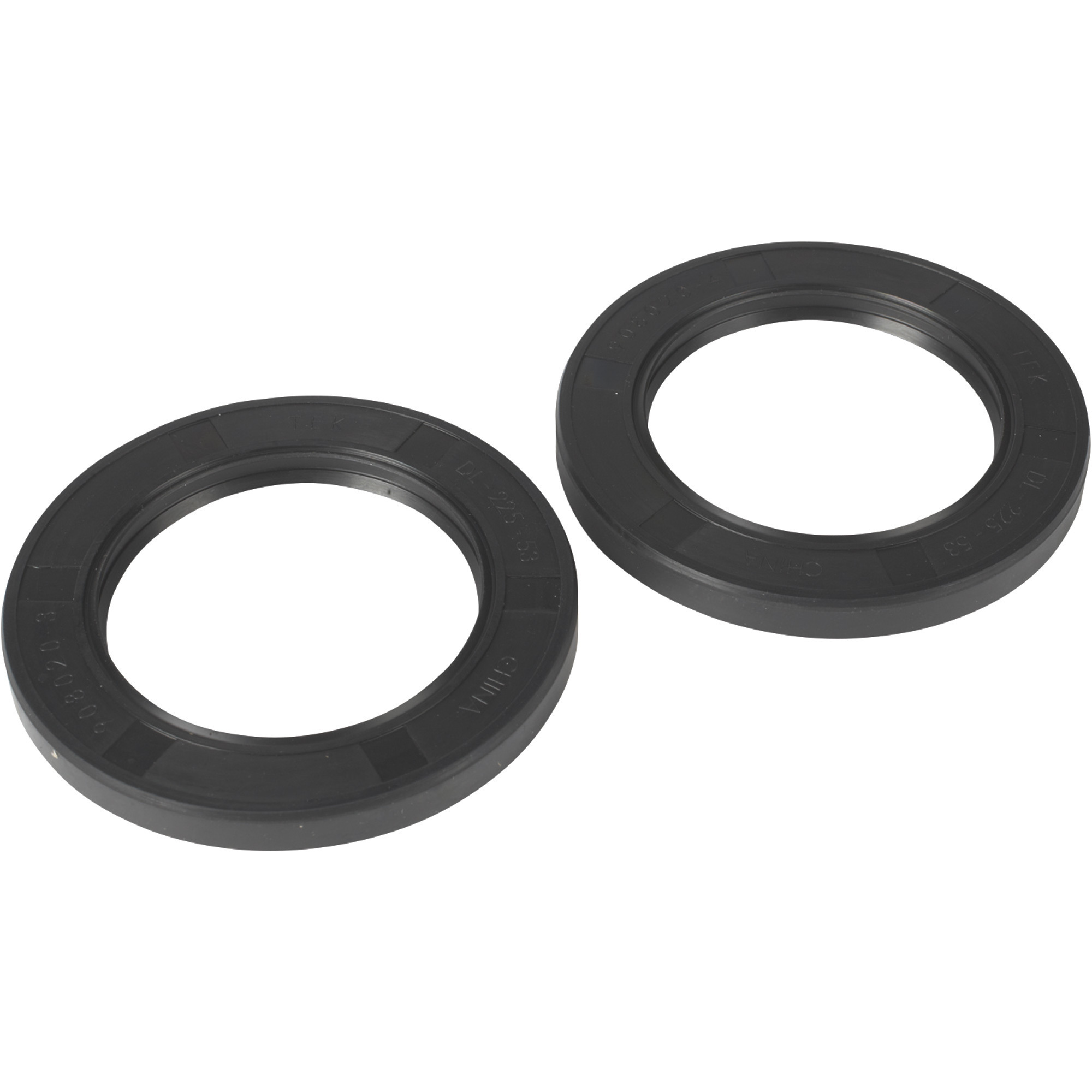 Ultra-Tow High-Performance Spring-Loaded Trailer Hub Oil Seals, 2-Pk., 2-1/4in., Double-Lip