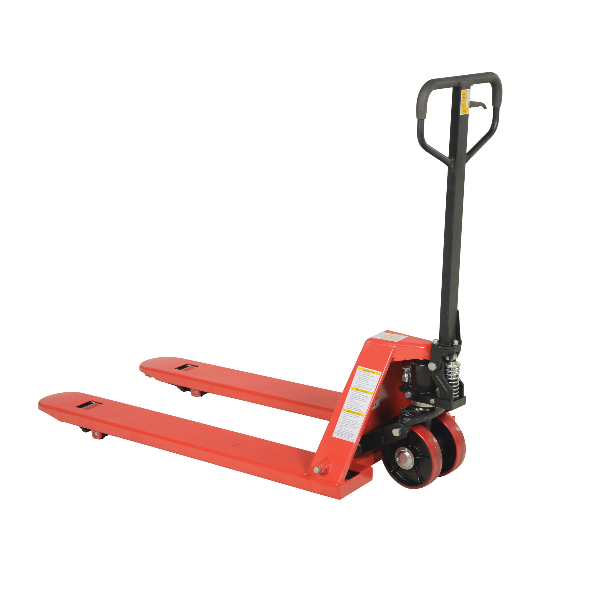 Vestil Heavy-Duty Side Winder Pallet Truck - 3000-Lb. Capacity, 48in. Fork Length, Model# SW-PJ