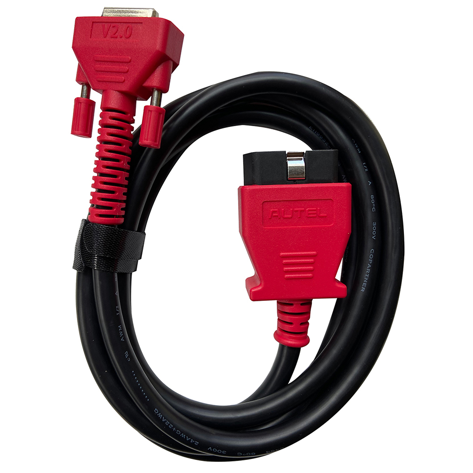 Autel Main Cable V2.0 OBDII Replacement Cable — Compatible with MaxiSYS, MaxiTPMS, AutoLINK, EV Diagnostic Tools, Model# MCV2MSU9