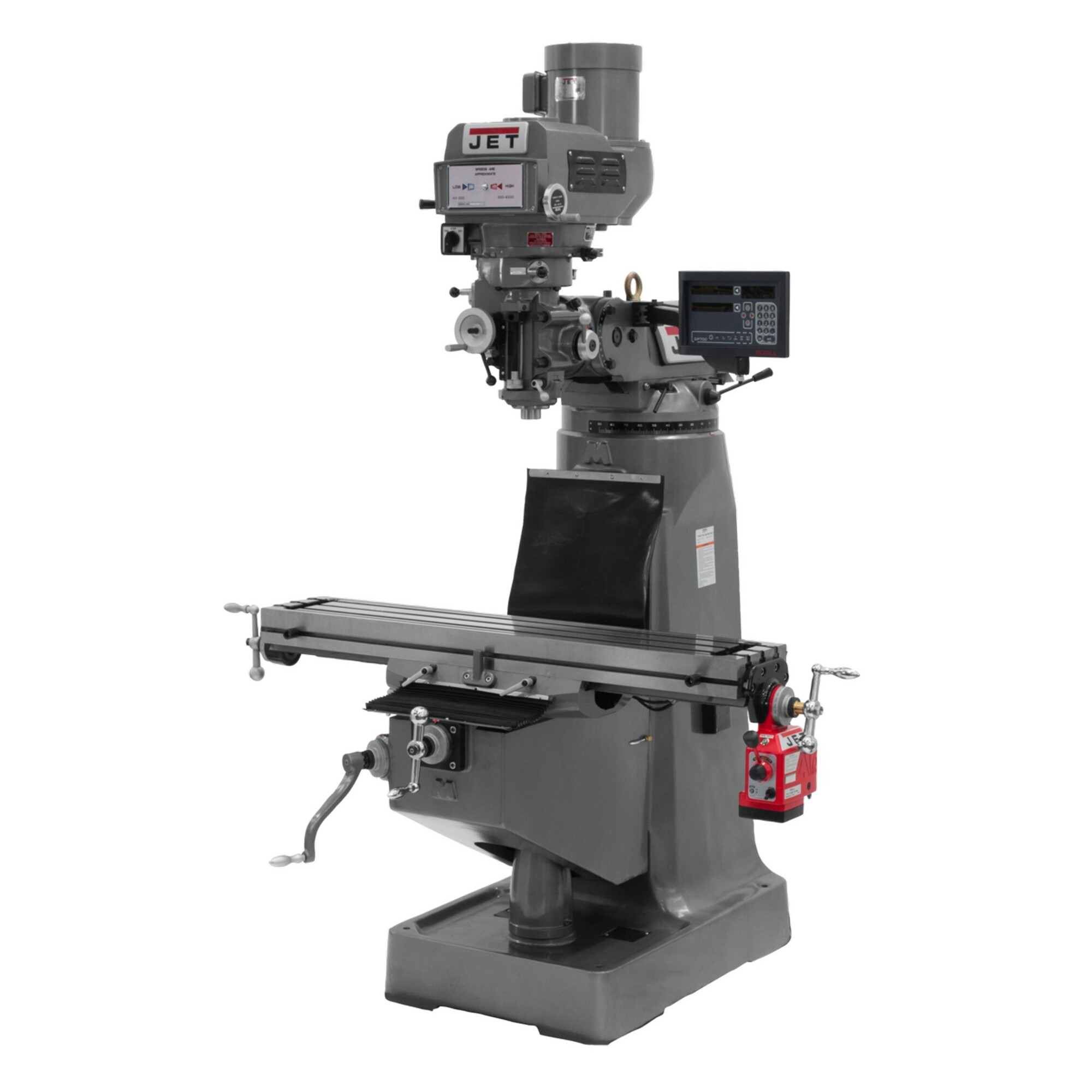 JET, Milling Machine, Horsepower 3 HP, Volts Multi, Model# JTM-4VS