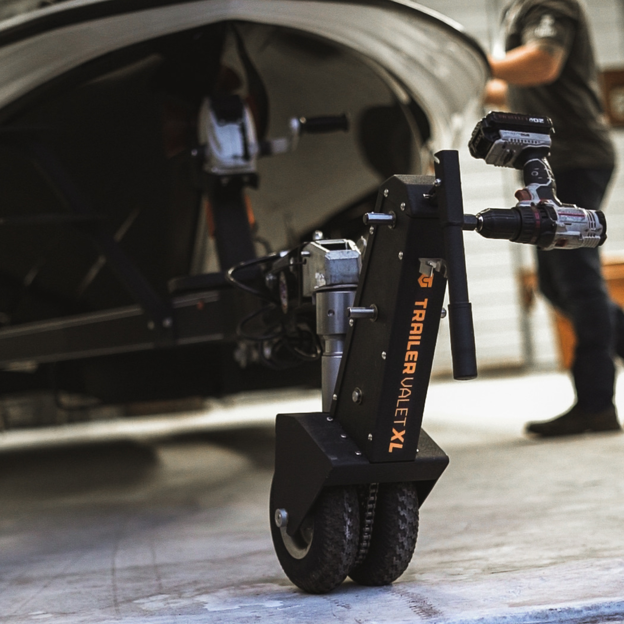 Trailer Valet XL Trailer Dolly - 2in. Ball, 10,000-Lb. Towing Capacity ...