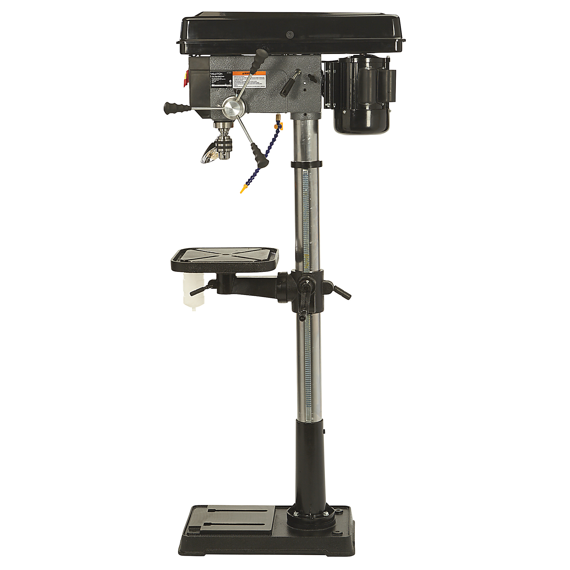 Klutch 17in. Floor Drill Press, 1 HP, 120 Volts, 5/8in. Chuck w/1in