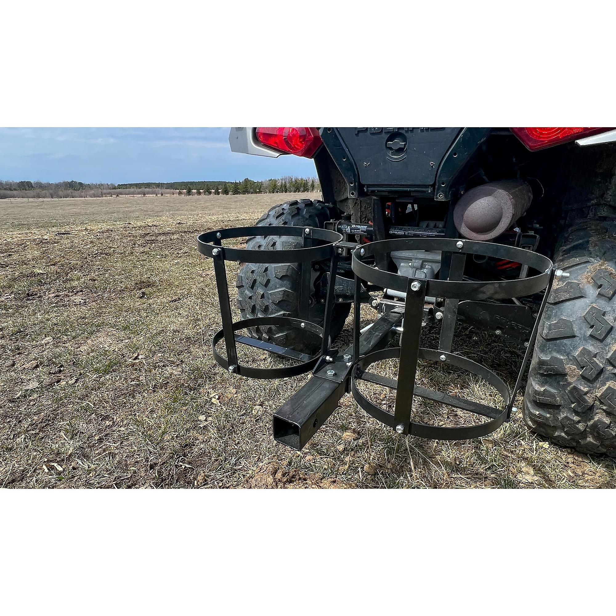 Outdoor Tuff, ATV Pail Carrier, Capacity 150 lb, Model OTF02RMPH