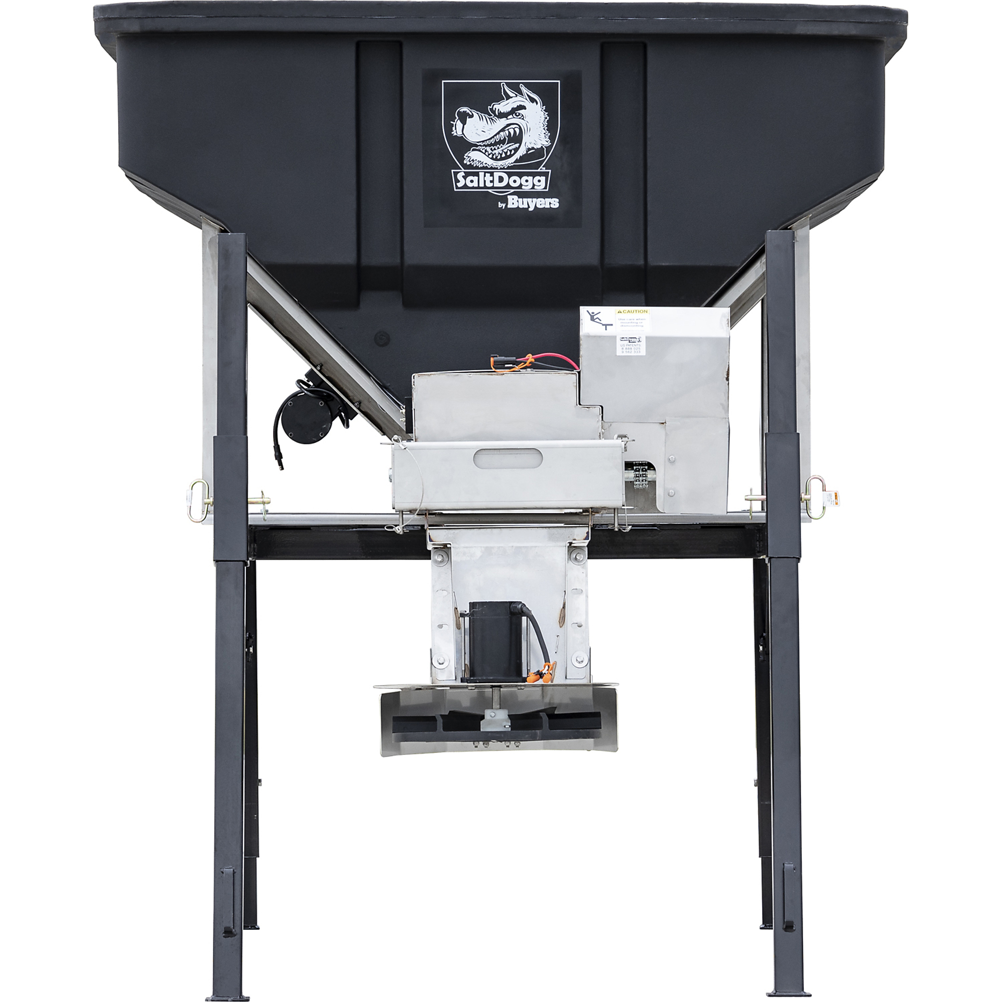 Buyers Products, Hydraulic Poly Hopper Spreader With Auger, Max. Spread ...