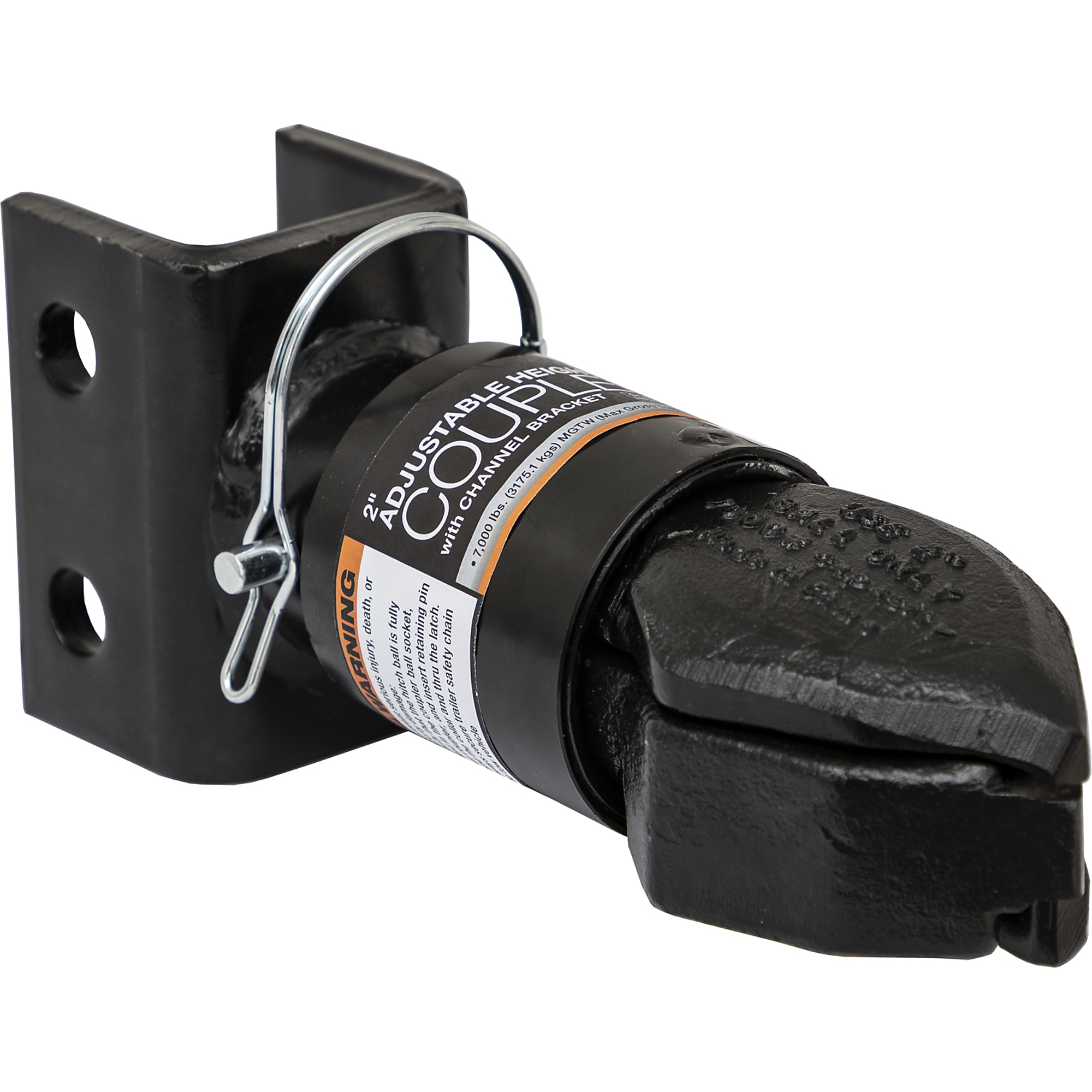 Buyers Products, 2in. Adjustable Channel Mount Cast Steel Coupler, Model# 5431700