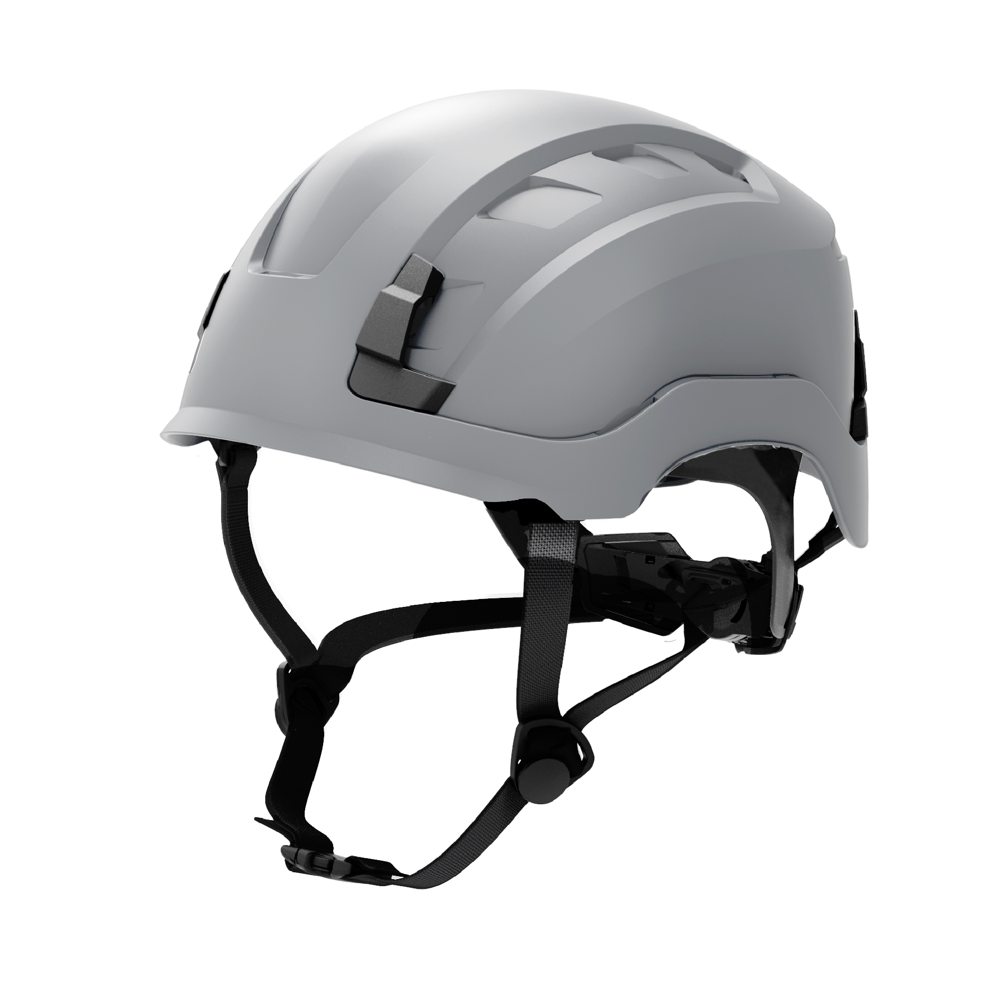 General Electric, Safety Helmet-Non Vented, Size Adjustable, Gray