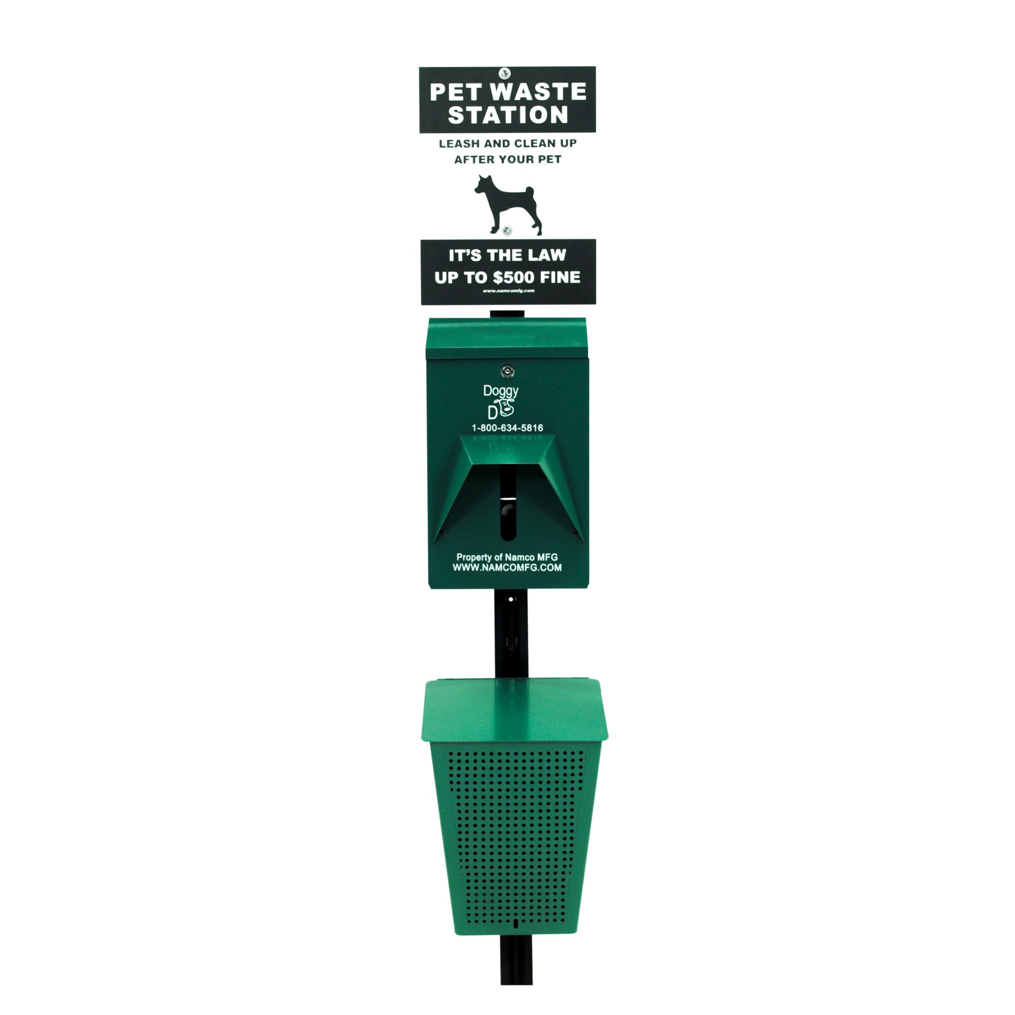 Namco, Pet Waste Station with 6ft. Pole, Model# 2129P