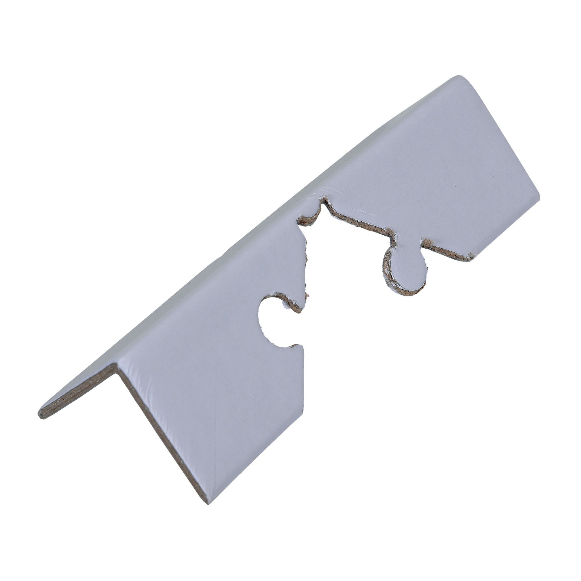 Vestil Cargo Edge Protector - 300 Pcs, Cardboard, Foldable, Model# CEP-C-W