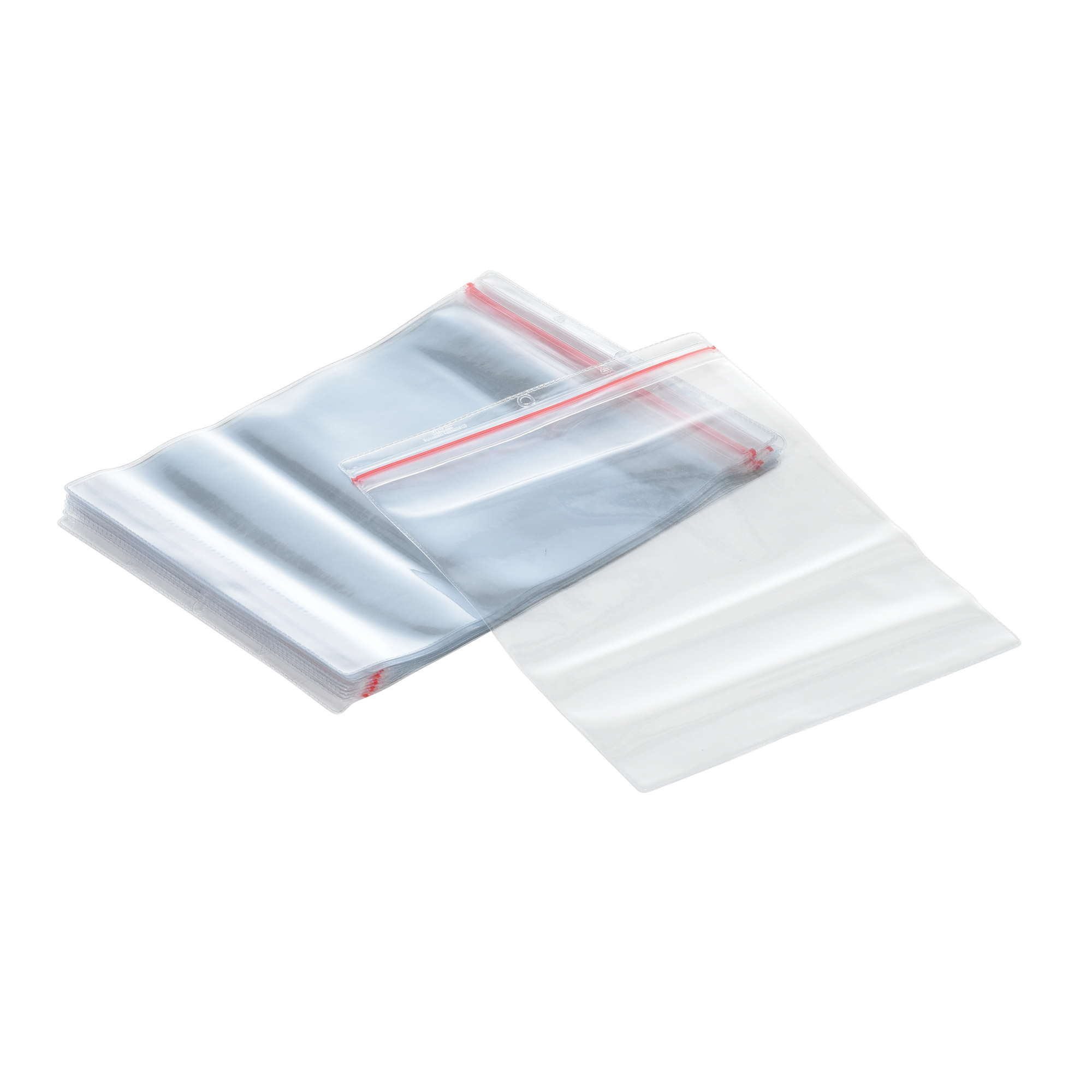 Vestil Vinyl Shop Ticket Holder - 15 Pack, 13.06in. Length, Zip Seal, Clear, Model# SHOPT-Z