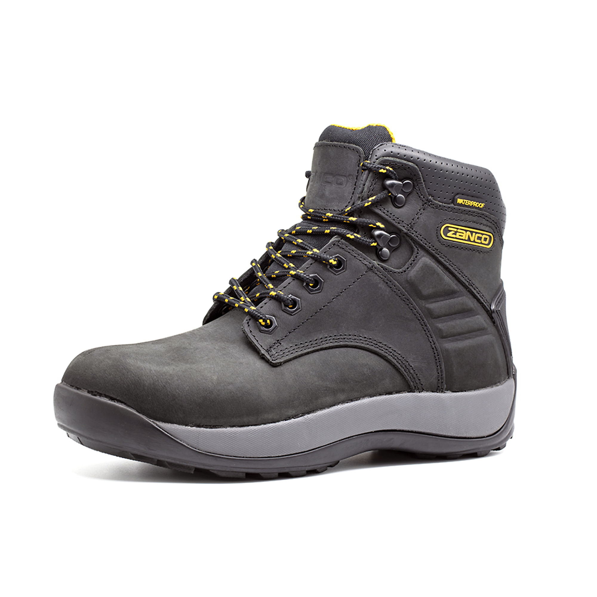 Zanco, Men's Waterproof,Steel toe,EH,Safety boots, Size 7